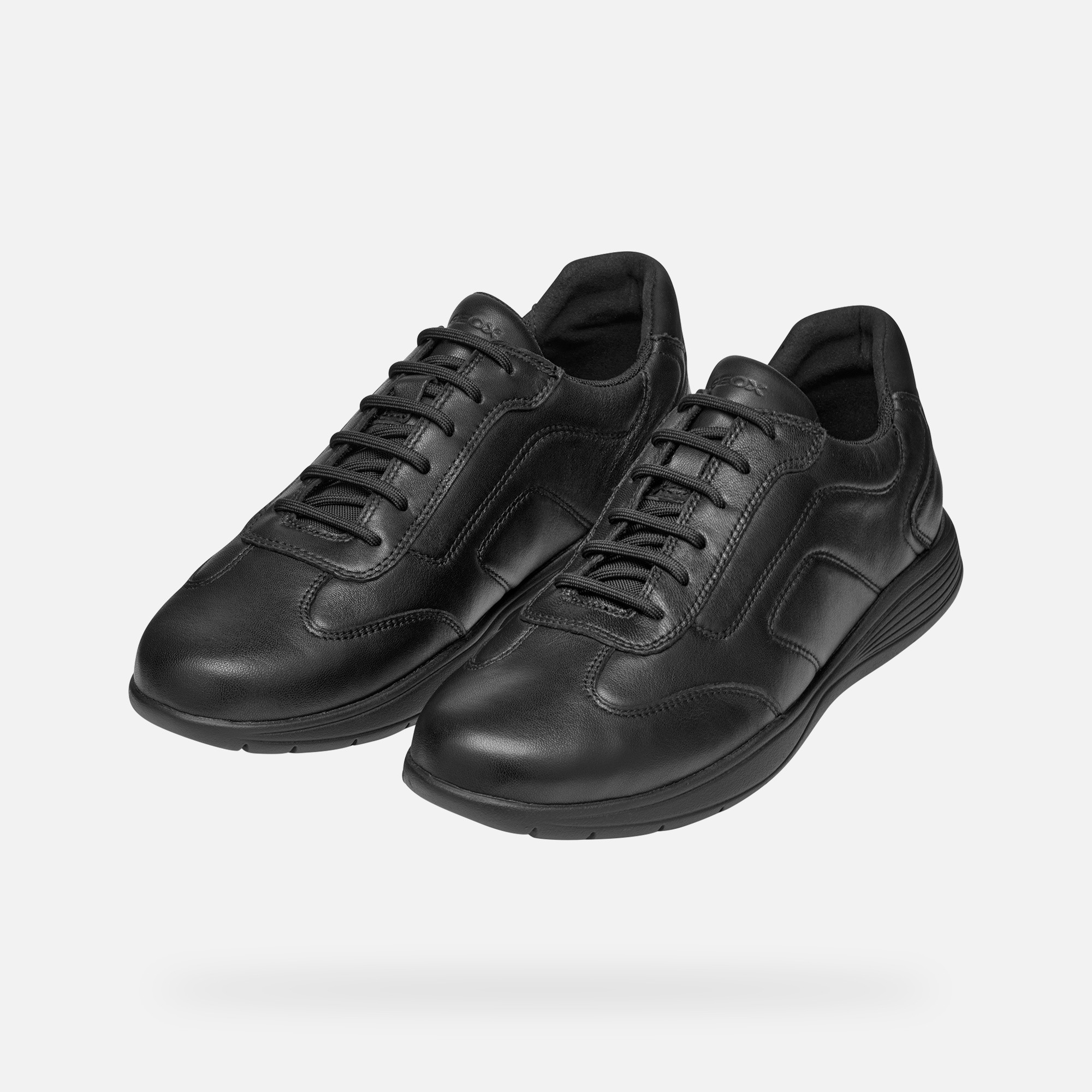 Black men's sneakers Geox Spherica EC2 - Men's