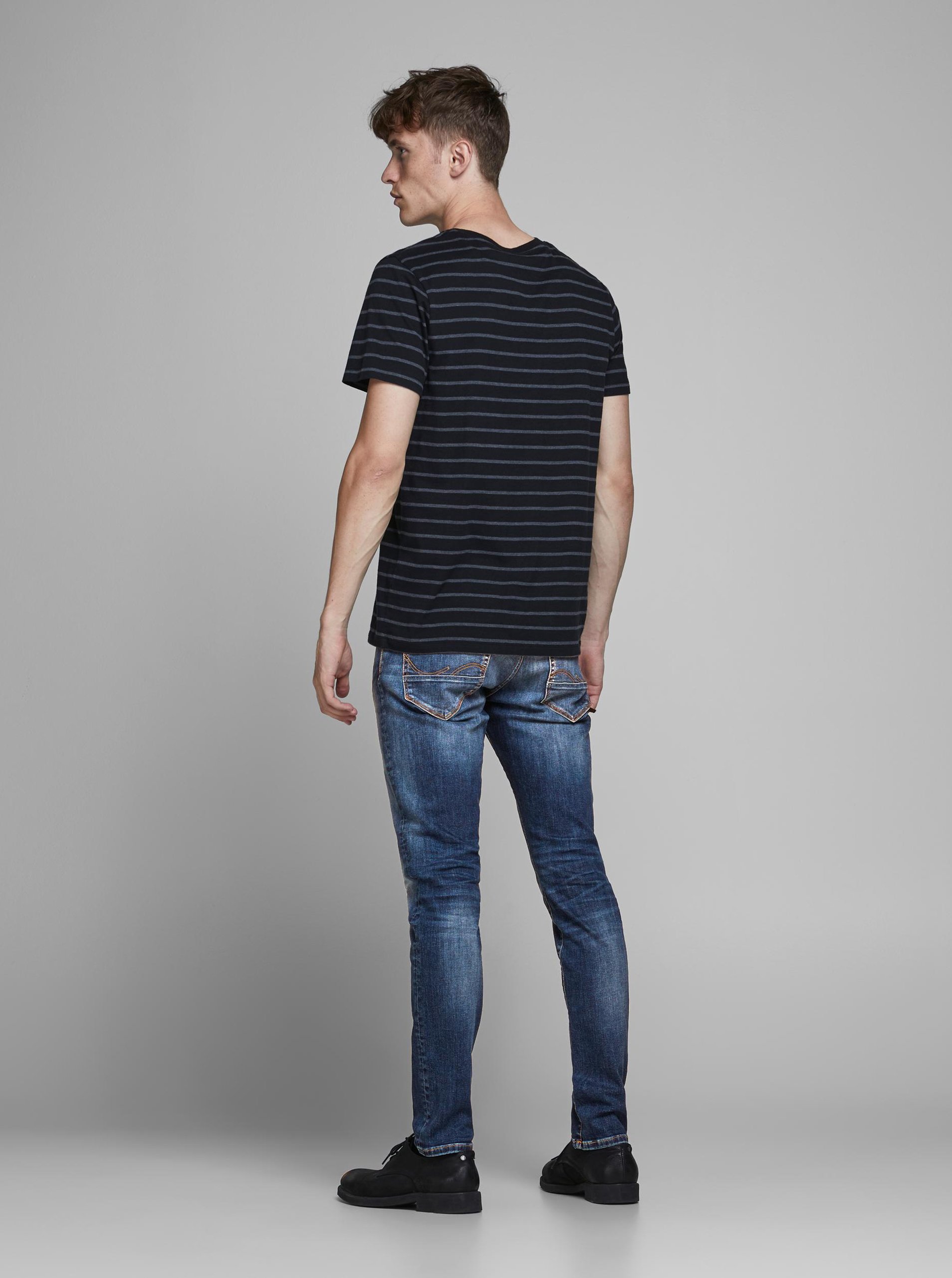 Slim fit pentru barbati Jack &amp; Jones - albastru