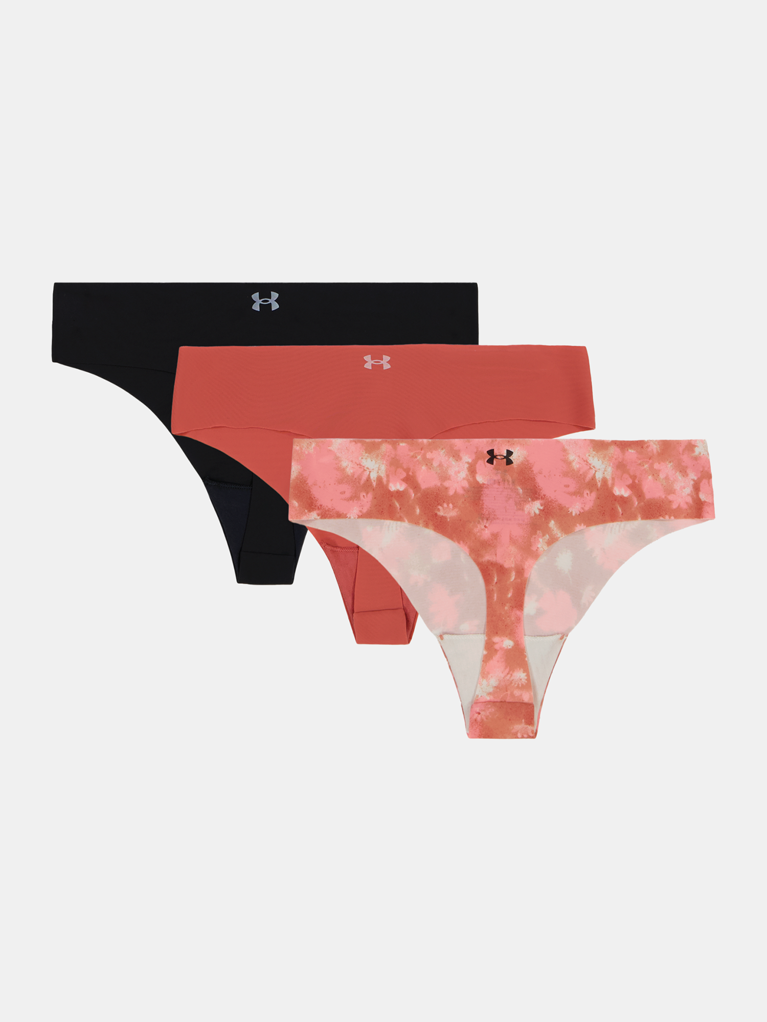 Women's panties Under Armour UA Ess Stretch Nov NS THONG - 3pk - Women's