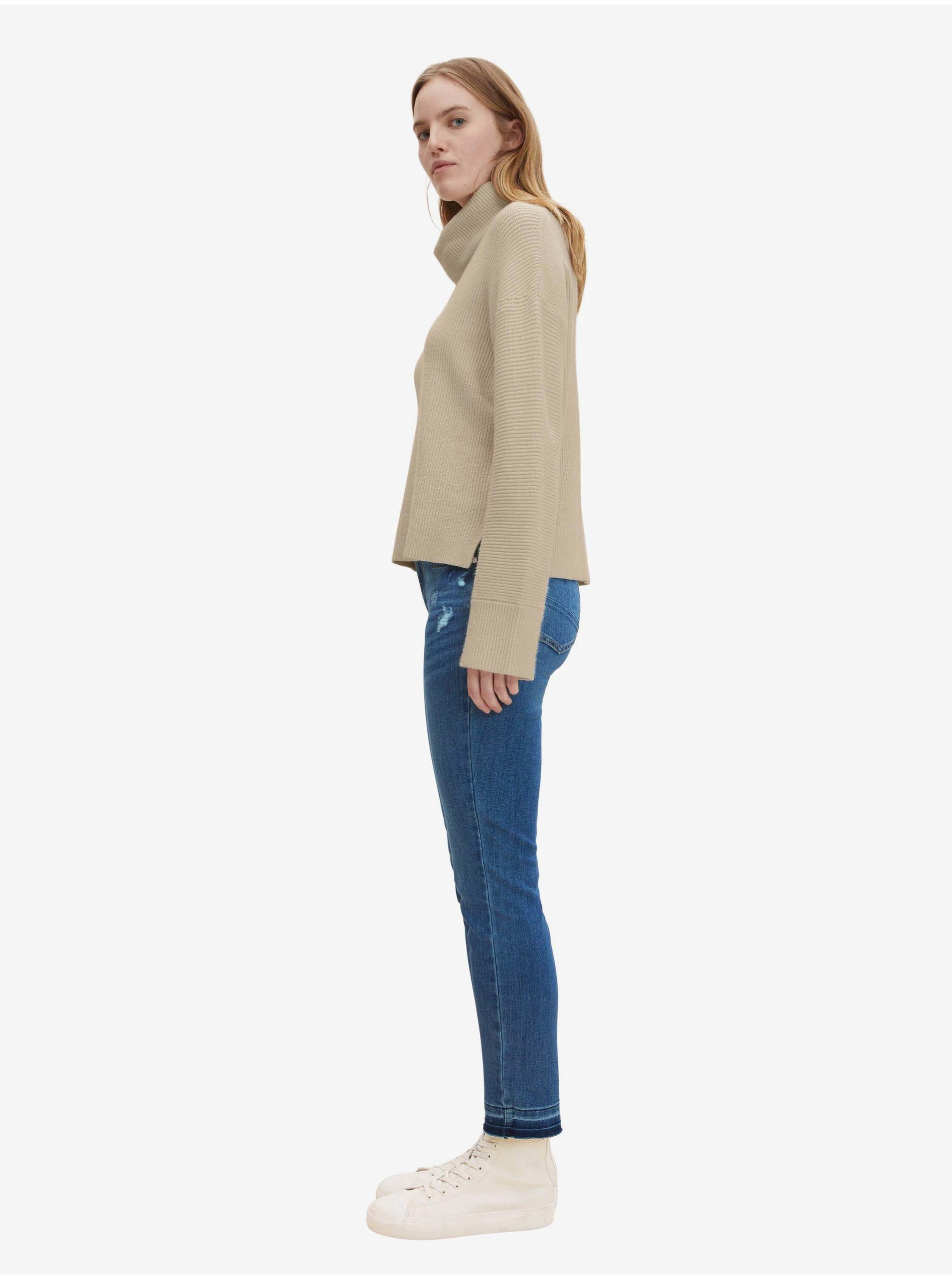 Slim fit pentru femei Tom Tailor - albastru