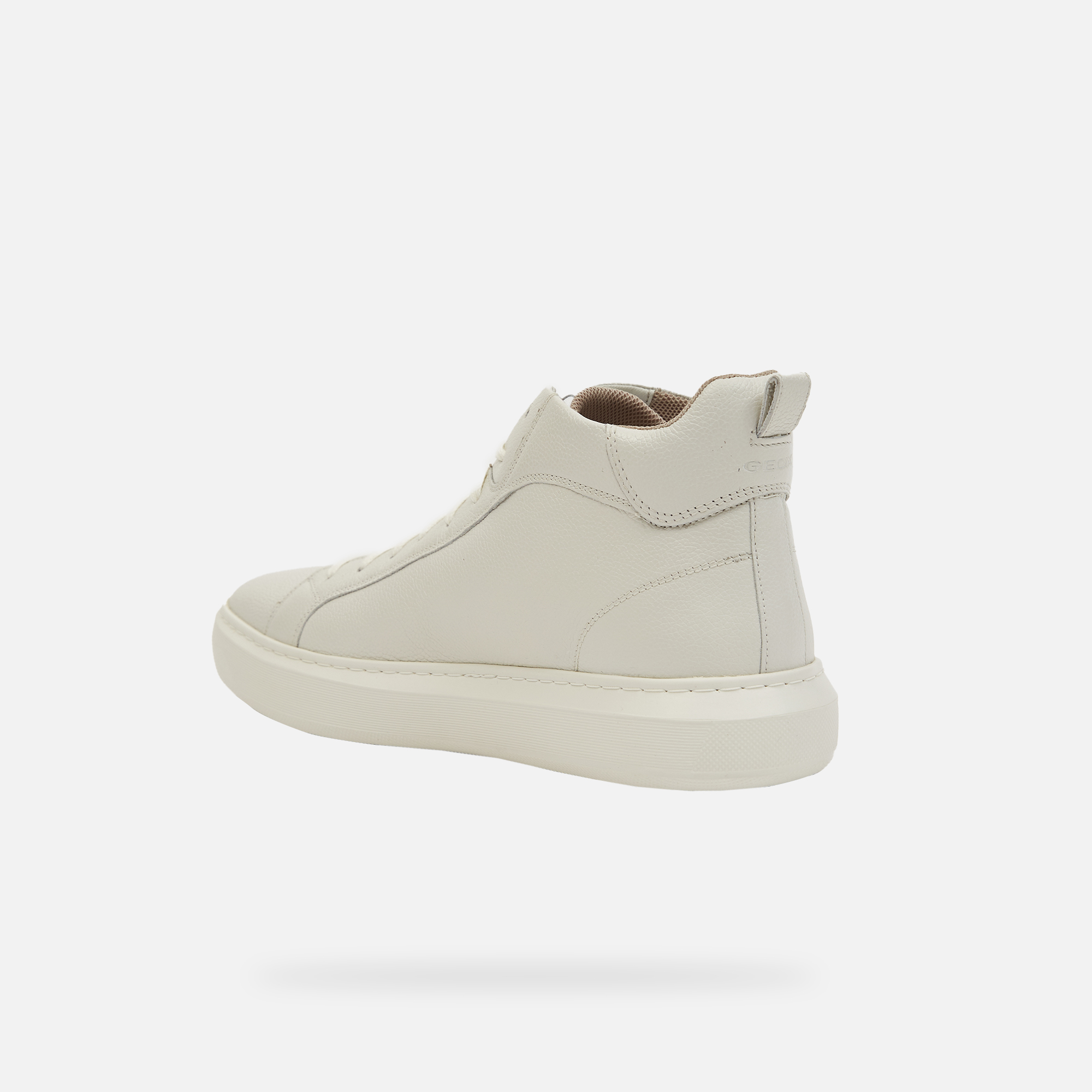 White men's sneakers Geox Deiven - Men's