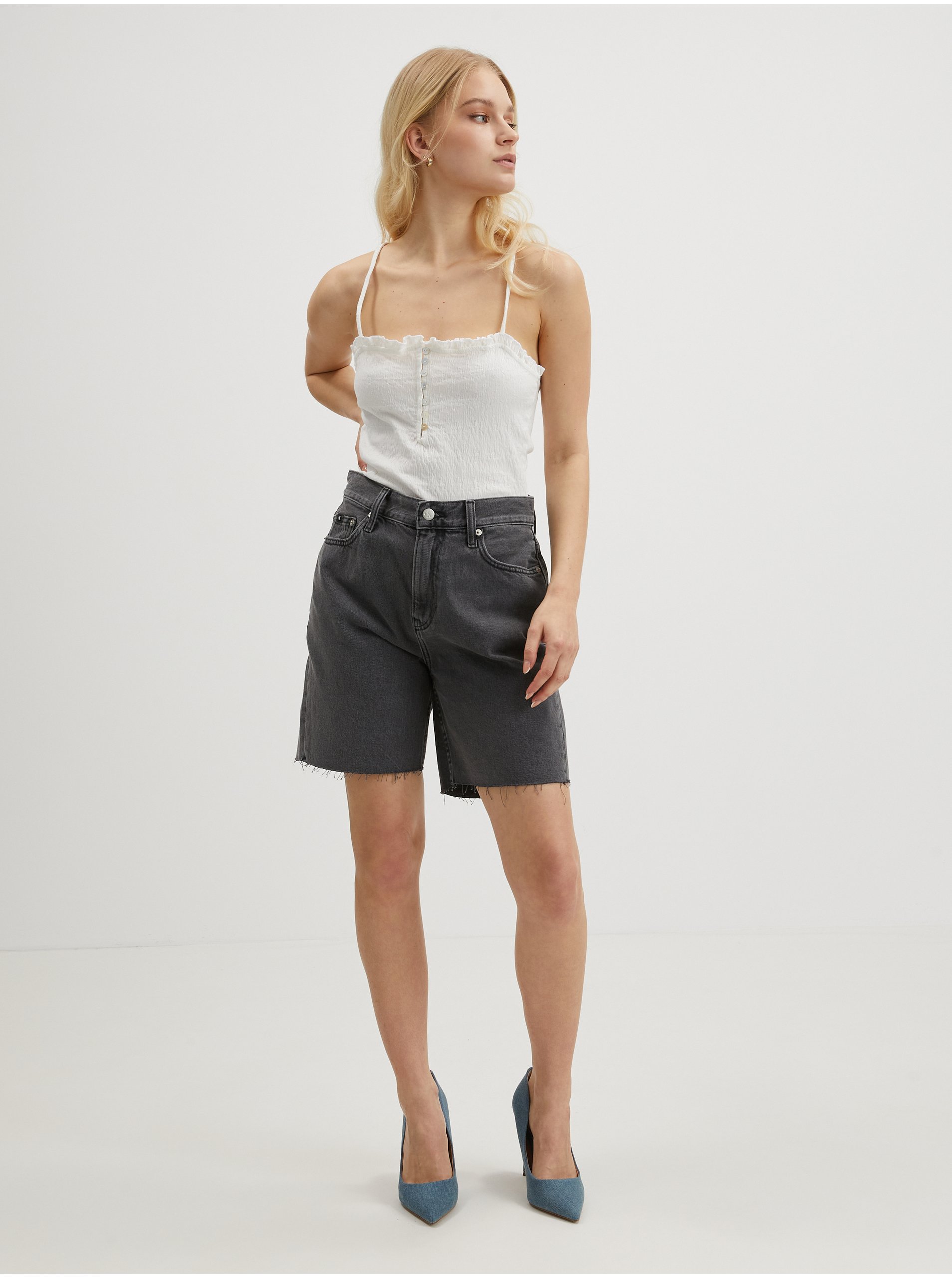 Body-uri pentru femei Pieces - alb