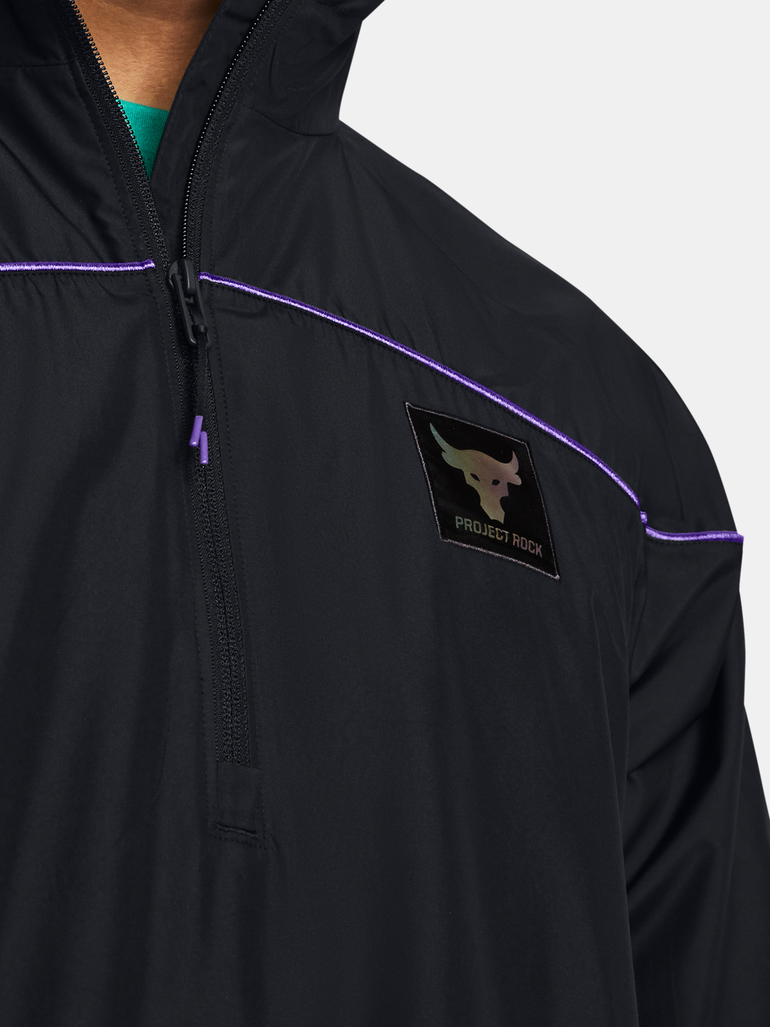 Under Armour Jacket Pjt Rock Anorak Jacket-BLK - Men