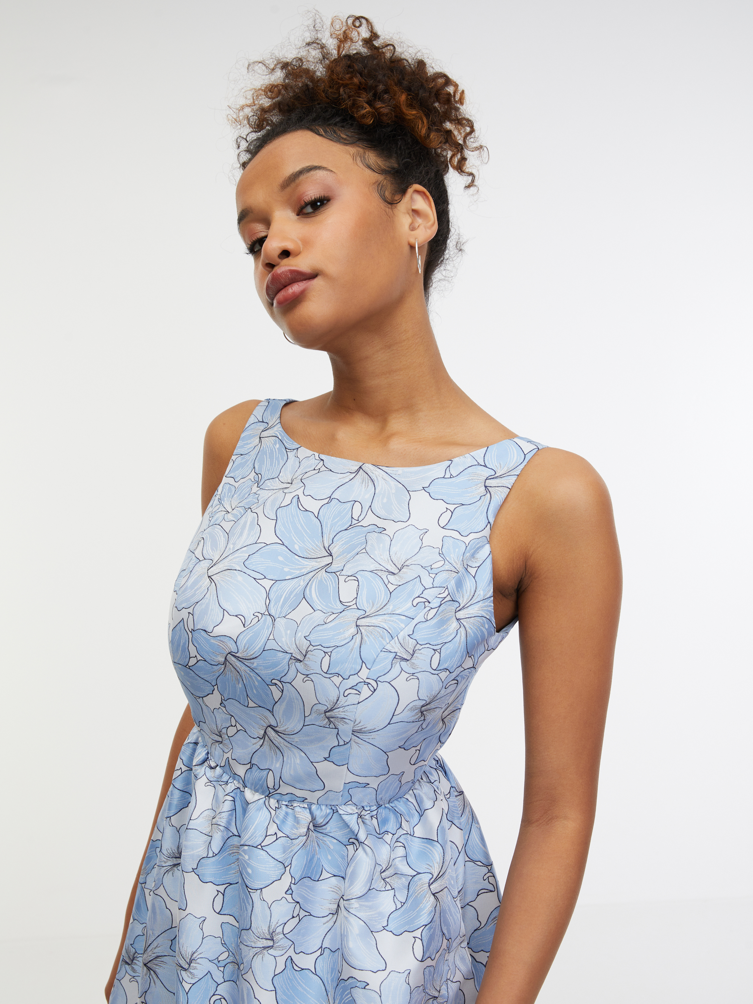 Marimi curvy pentru femei ORSAY - albastru deschis