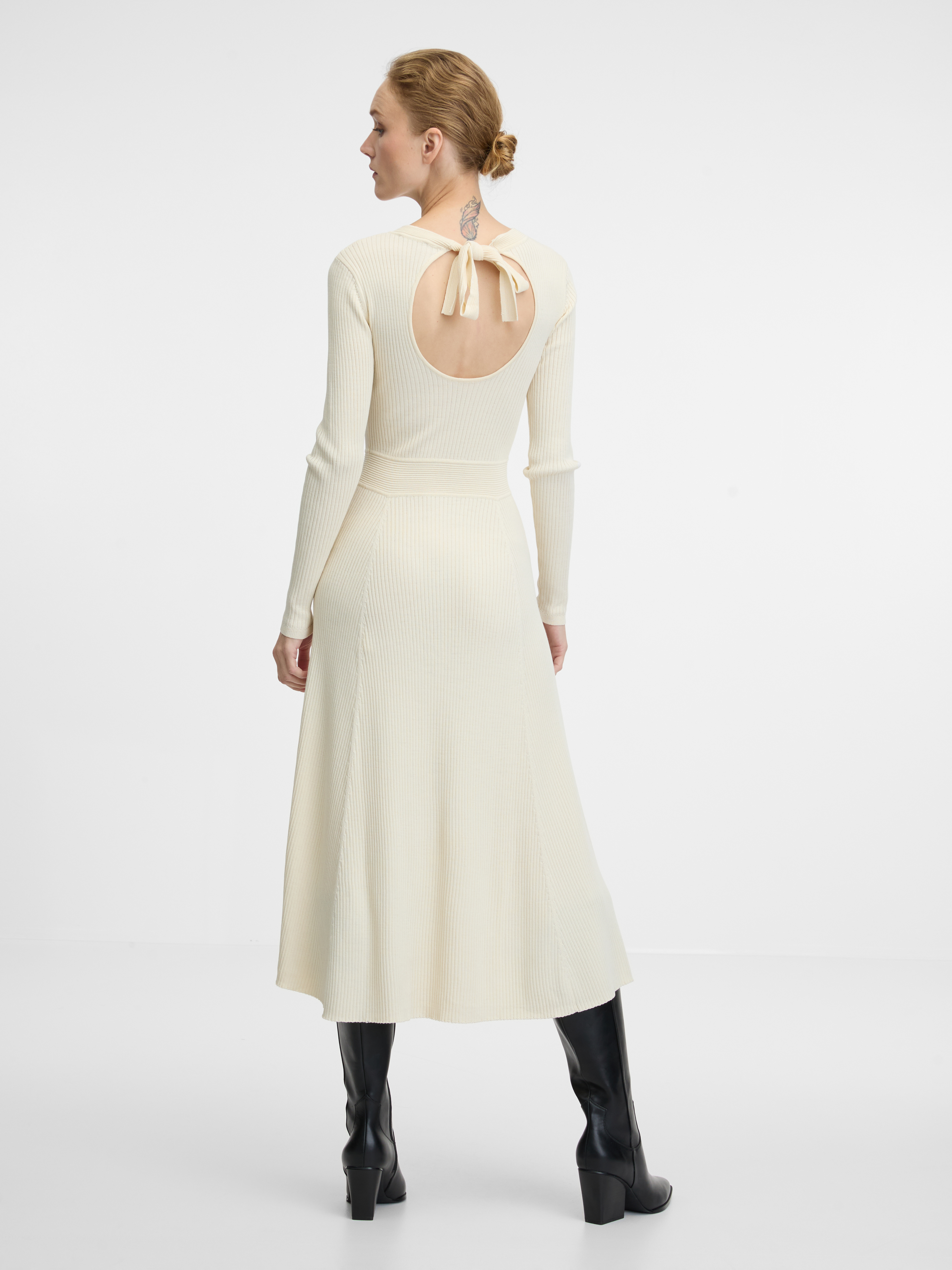 Cream women's midi dress ORSAY - Women's