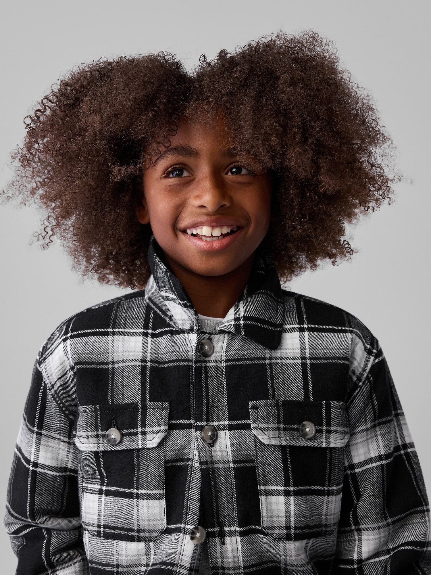 GAP Children's flannel shirt jacket - Boys