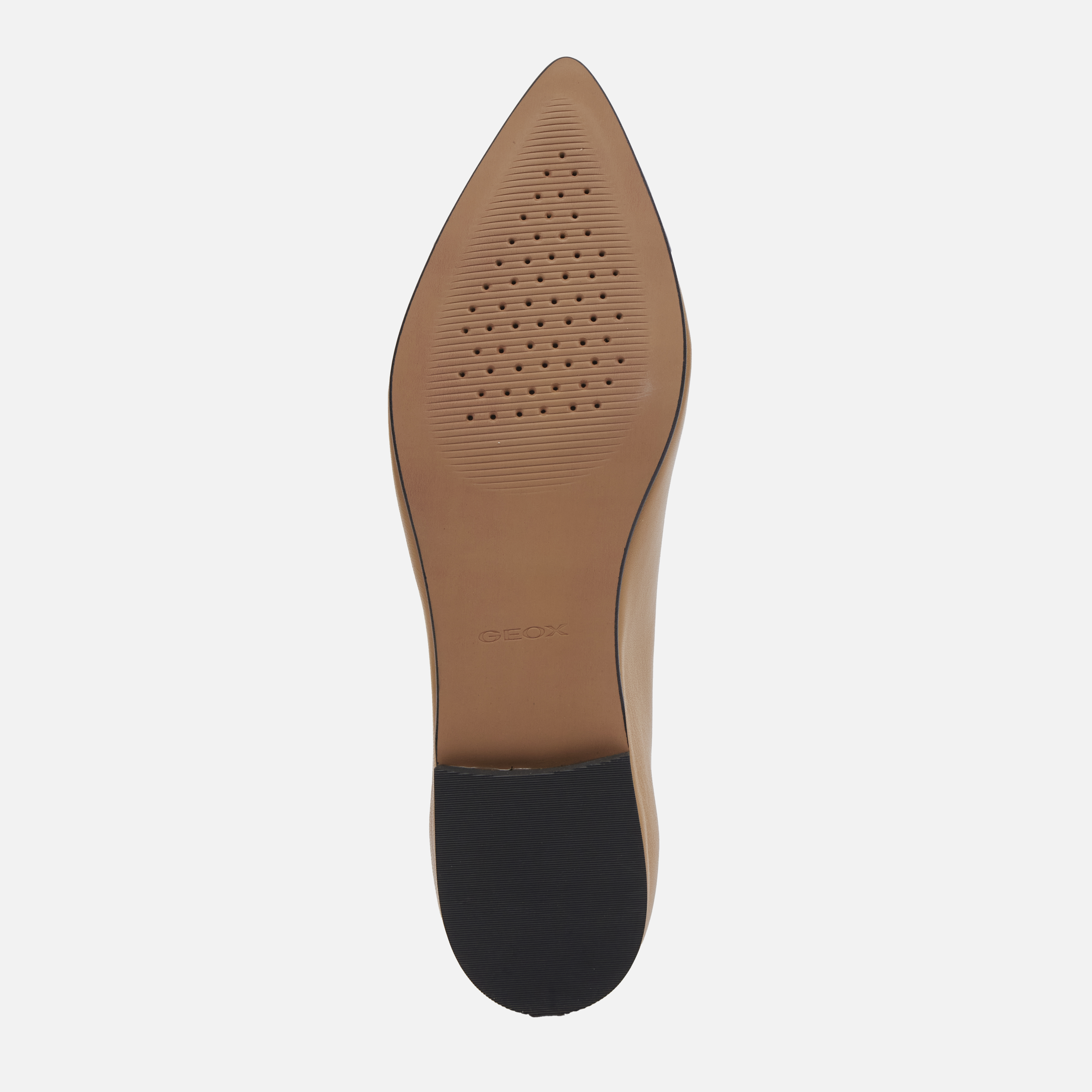 Beige women&#039;s ballet flats Geox Millianee - Women&#039;s