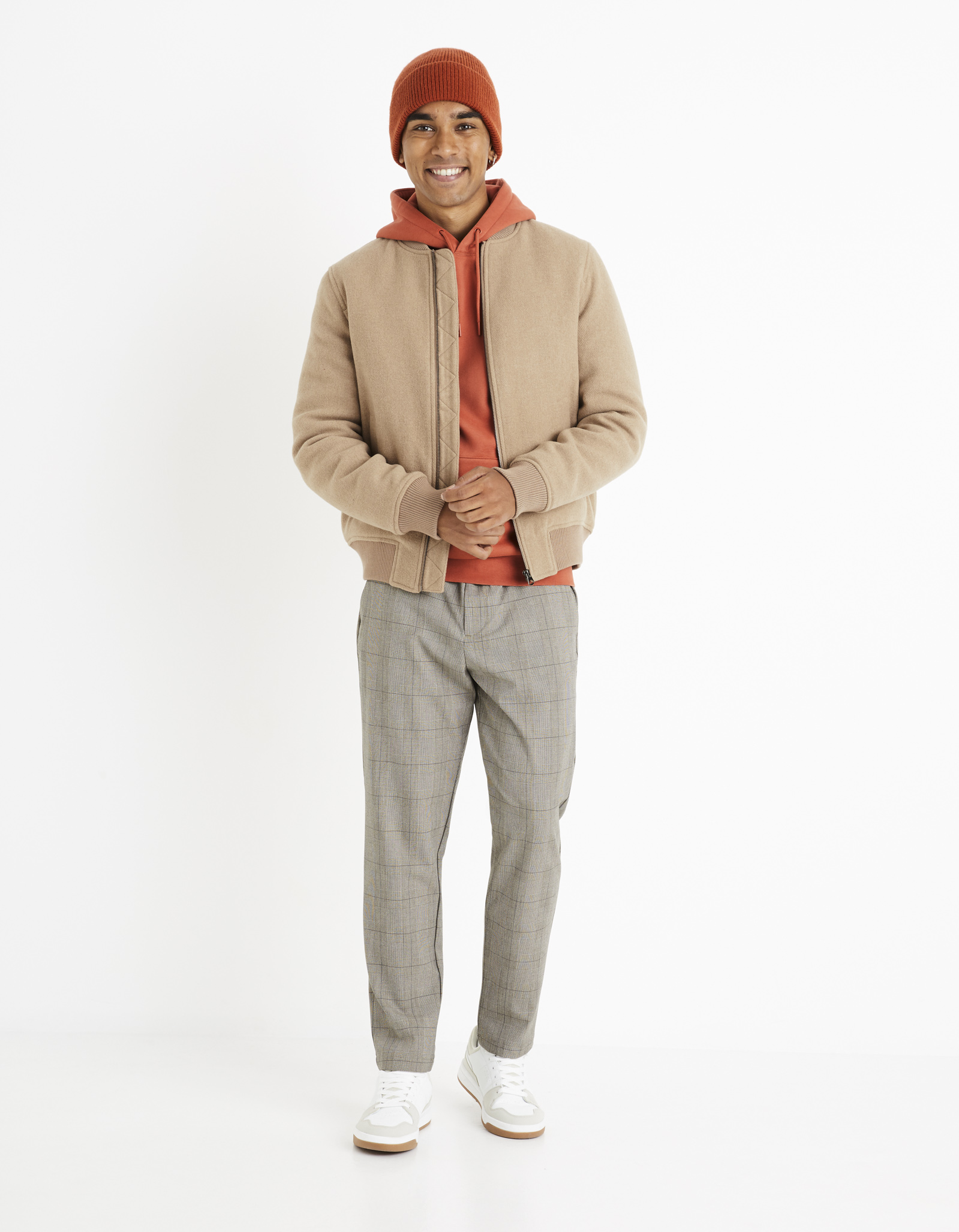 Jachete si tricouri pentru barbati Celio - bej