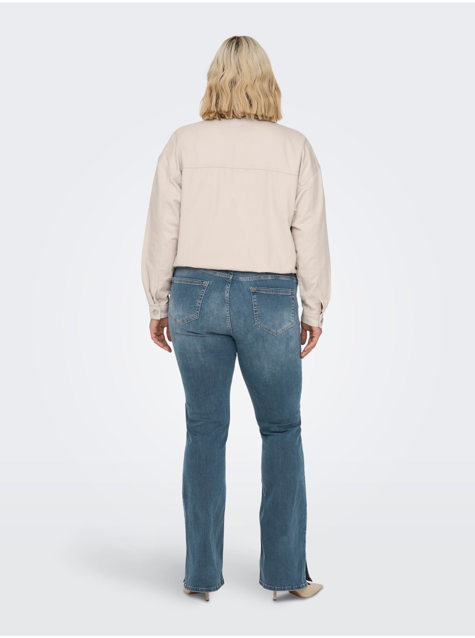 Marimi curvy pentru femei ONLY CARMAKOMA - albastru