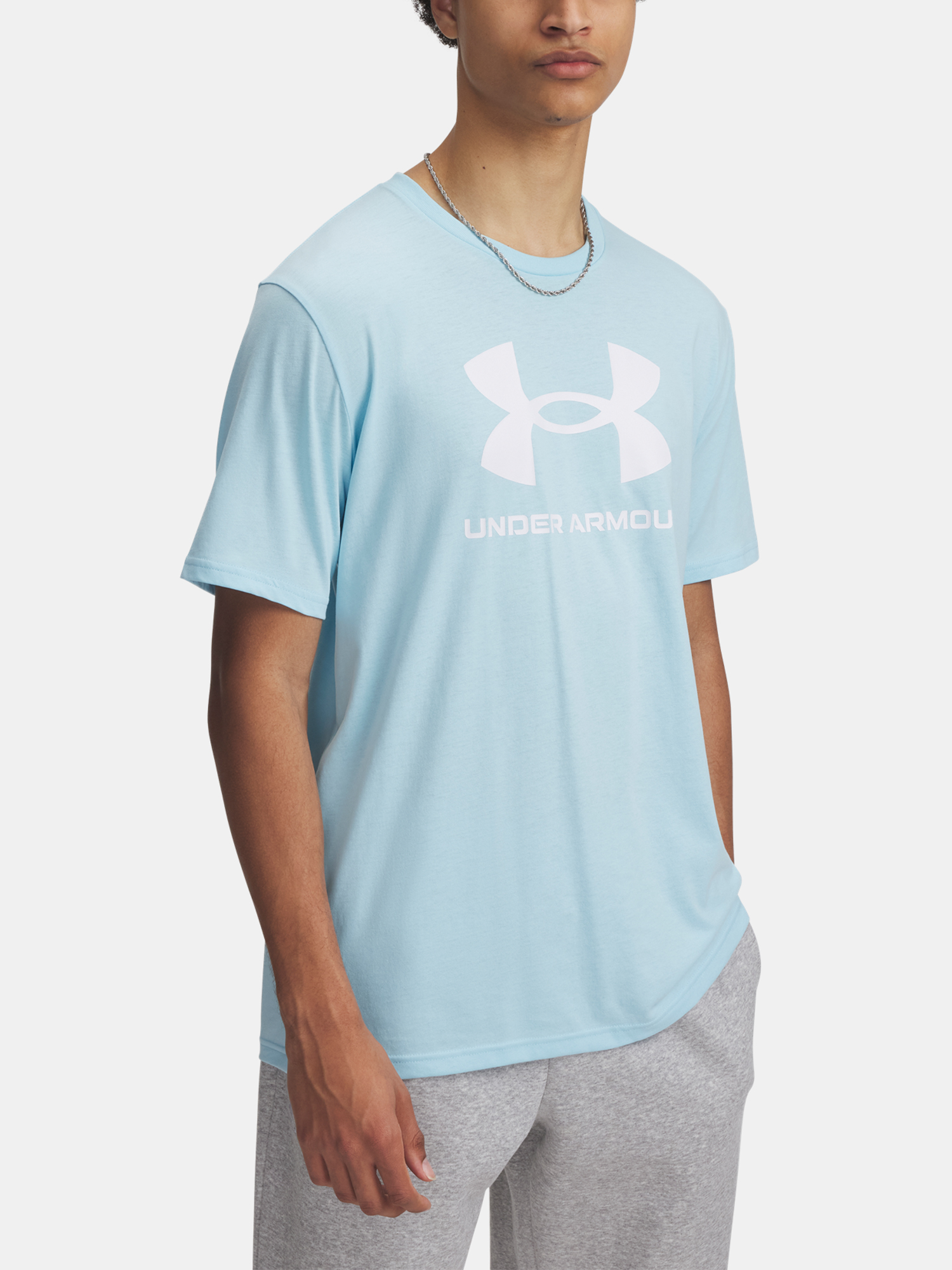 Men's T-shirt Under Armour UA SPORTSTYLE LOGO UPDATE SS - Men's