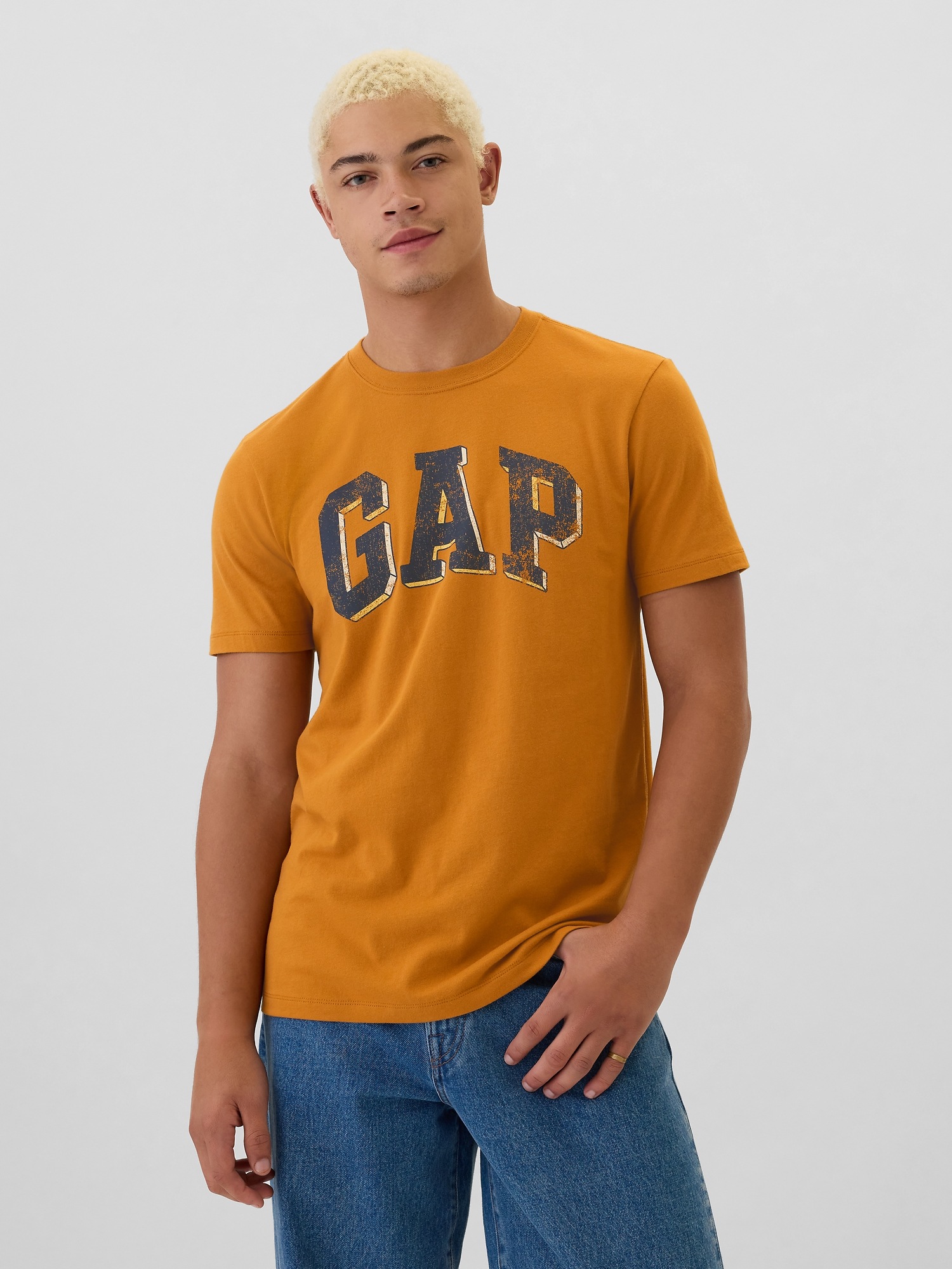 GAP T-shirt with logo - Mens