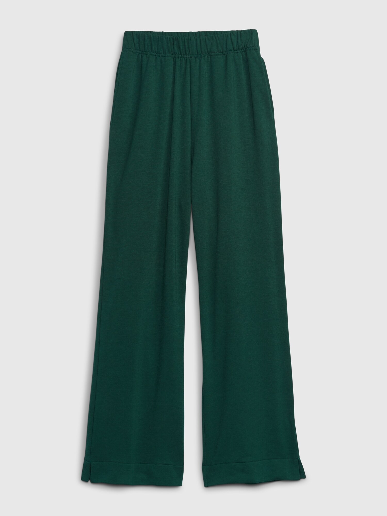 Pantaloni chino pentru femei GAP - verde inchis