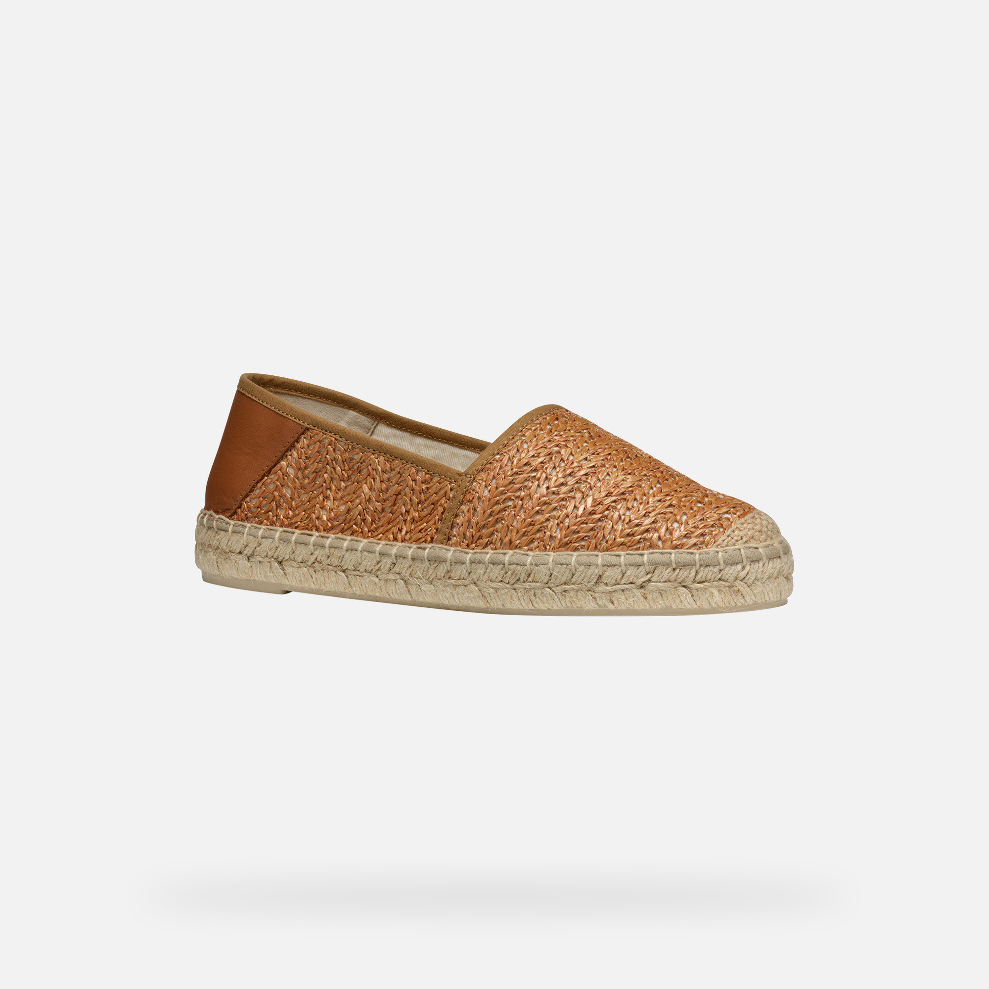 Light brown women's espadrilles Geox Lampedusa - Women's
