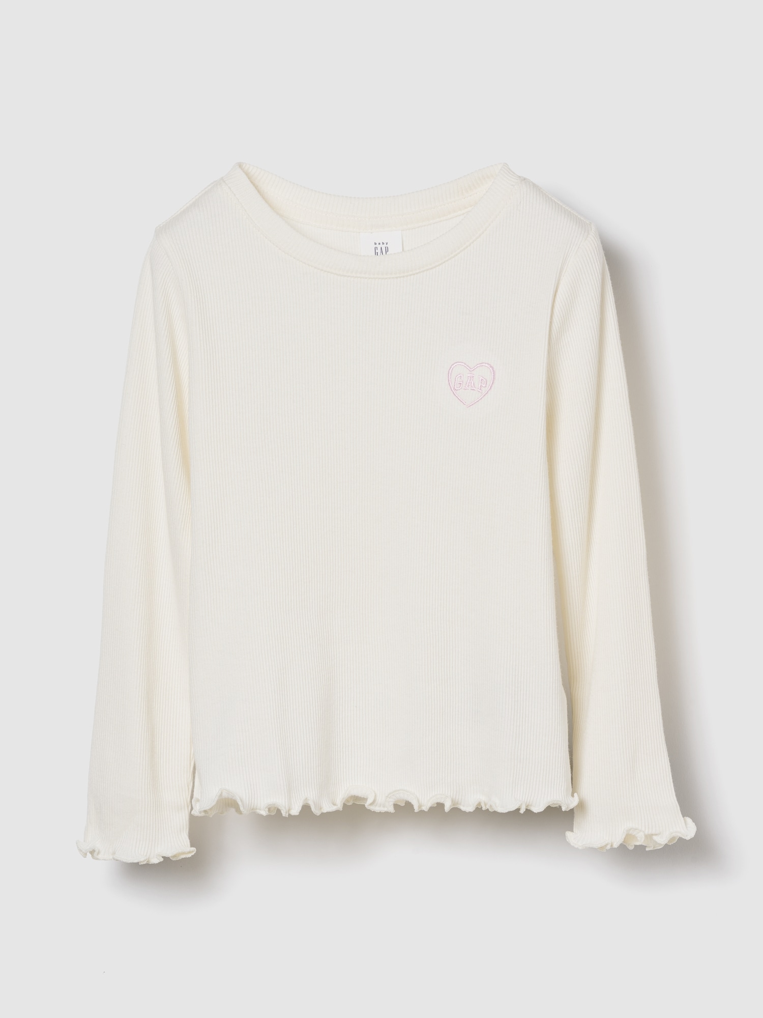 GAP Baby ribbed t-shirt - Girls