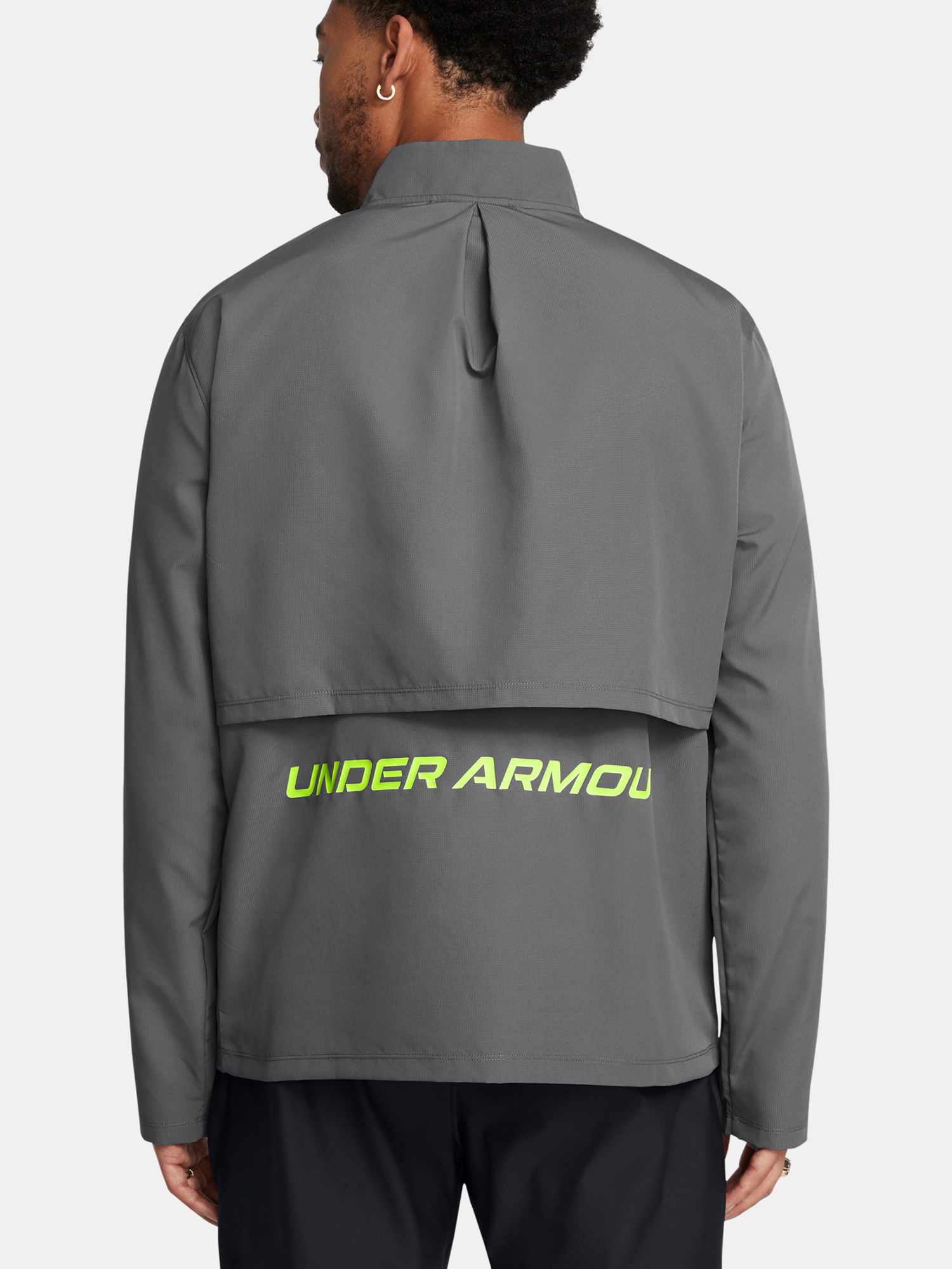 Men&#039;s jacket Under Armour UA Launch Jacket-GRY - Men