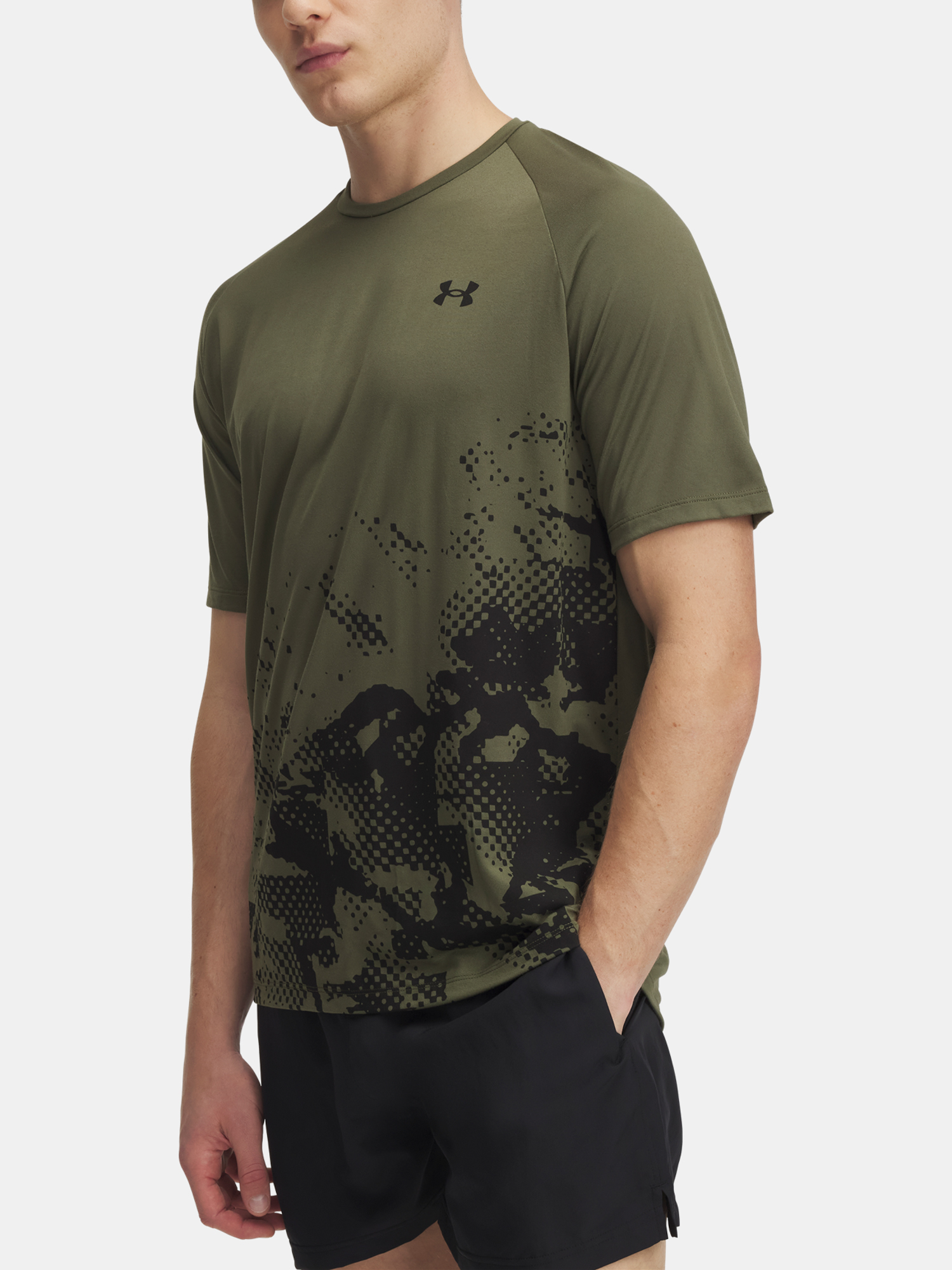 Men's T-shirt Under Armour UA M TECH FADE SS - Men's