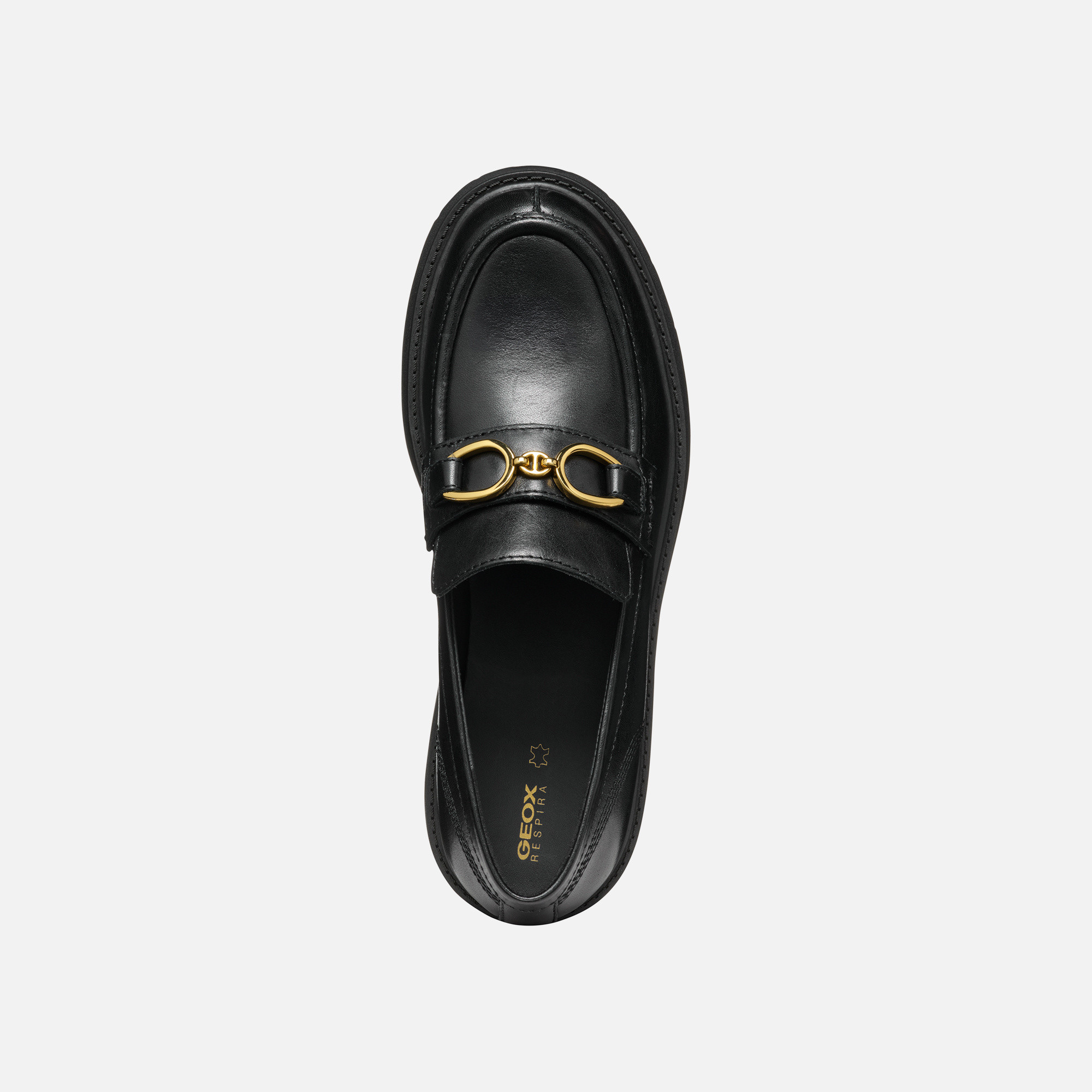 Black women&#039;s moccasins Geox Spherica EC7 - Women&#039;s