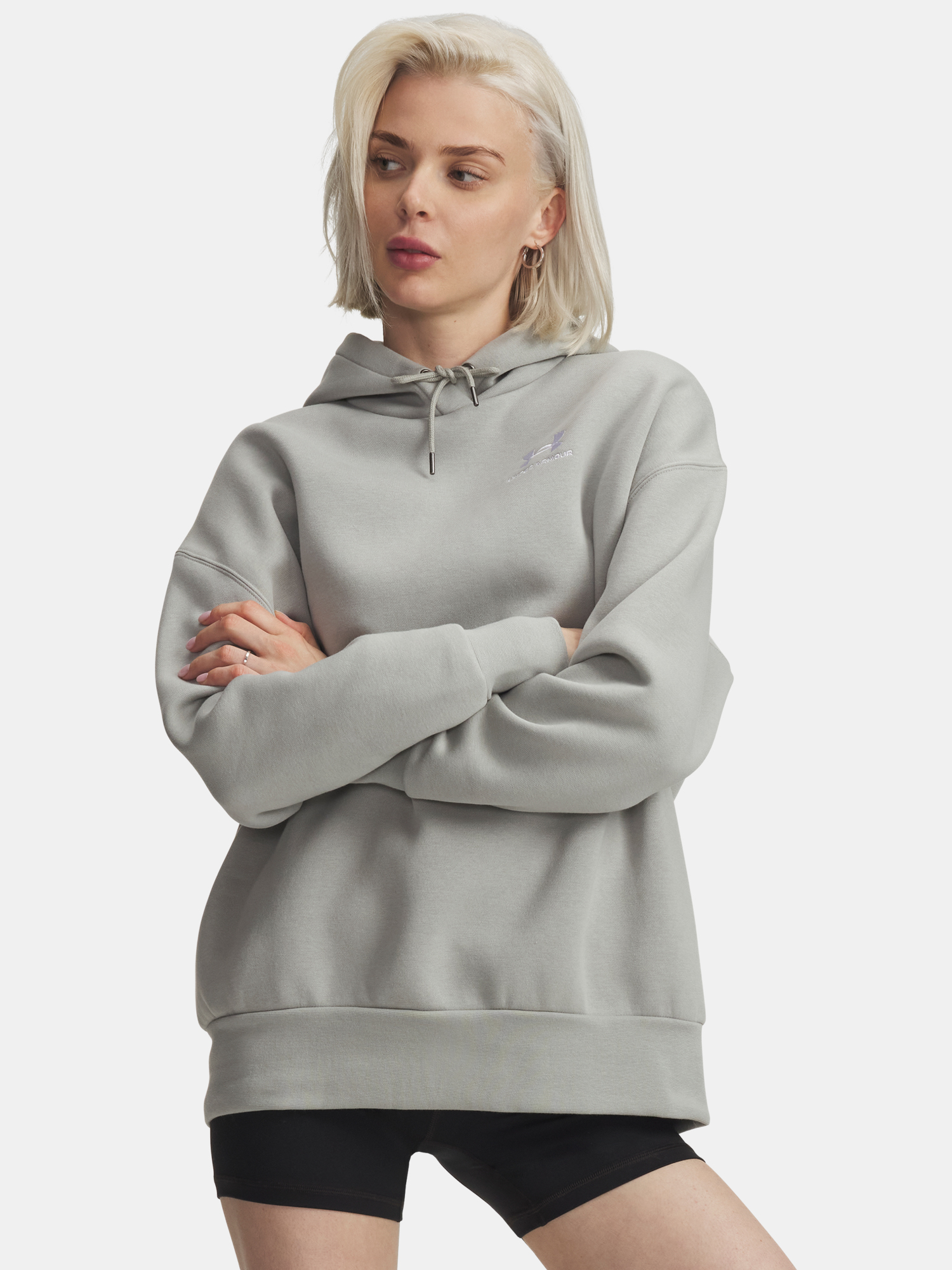 Women's Under Armour UA Icon Fleece OS Hoodie - Women's