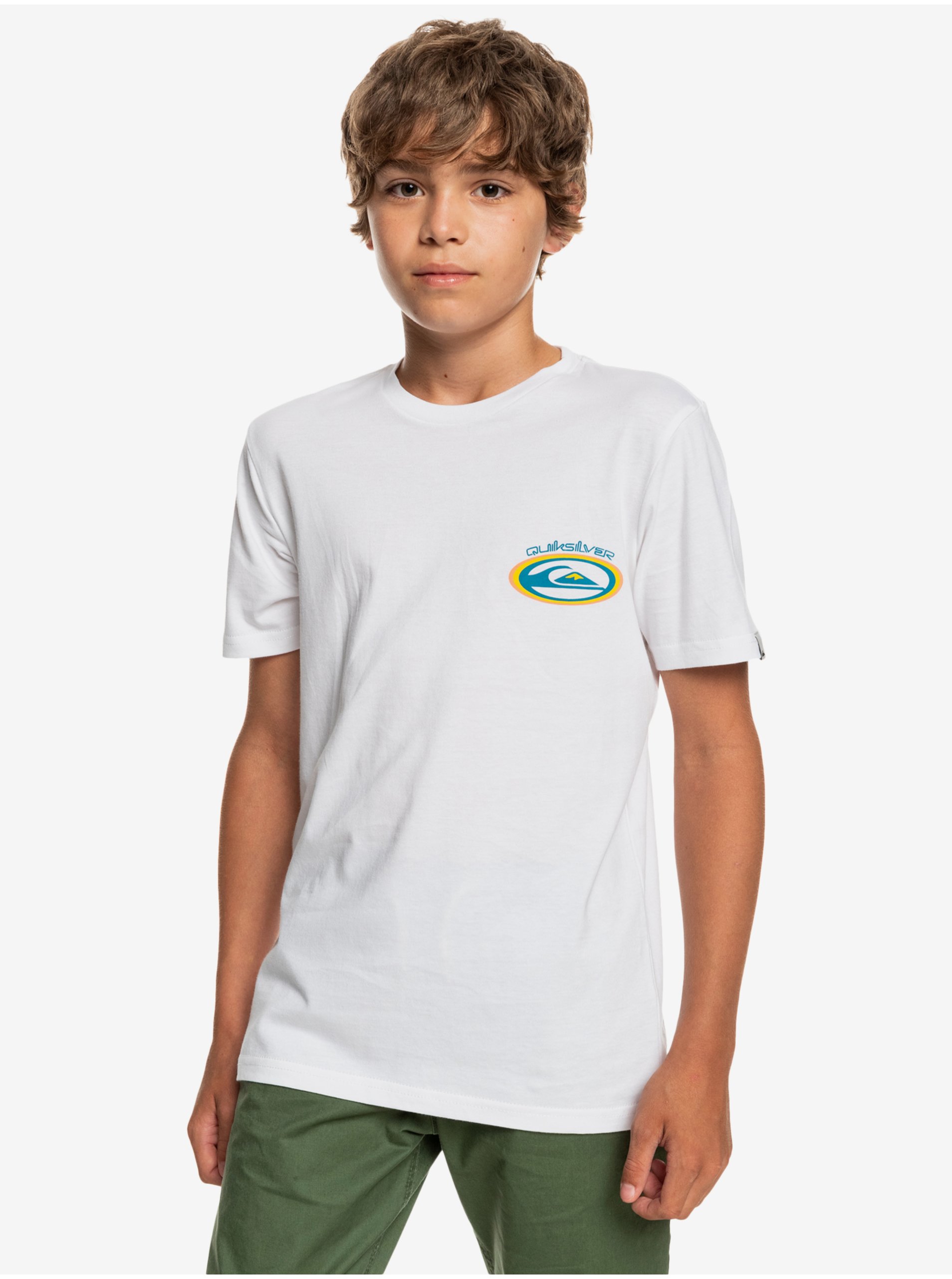 White Boys T-Shirt Quiksilver - Boys