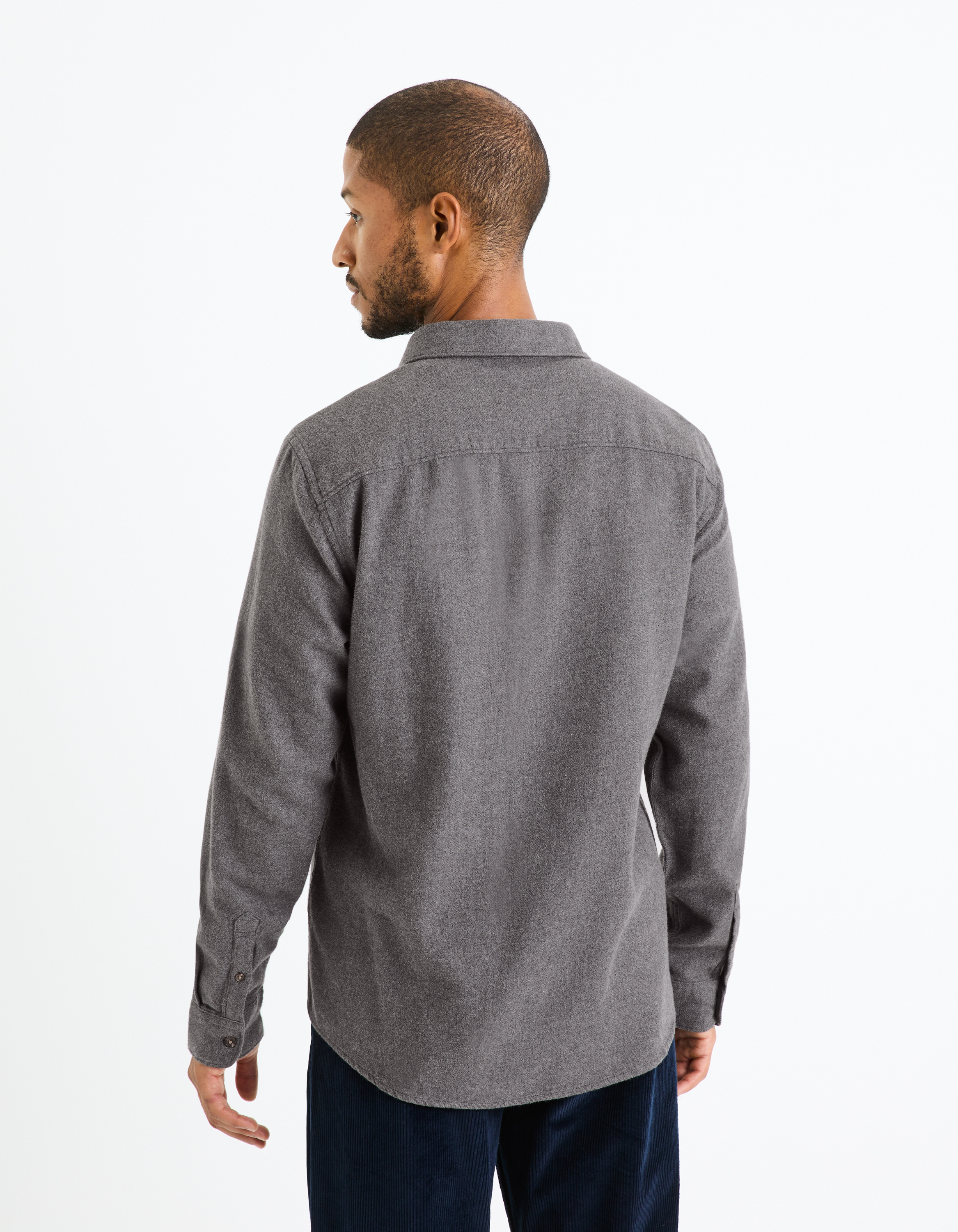 Camasi casual pentru barbati Celio - gri