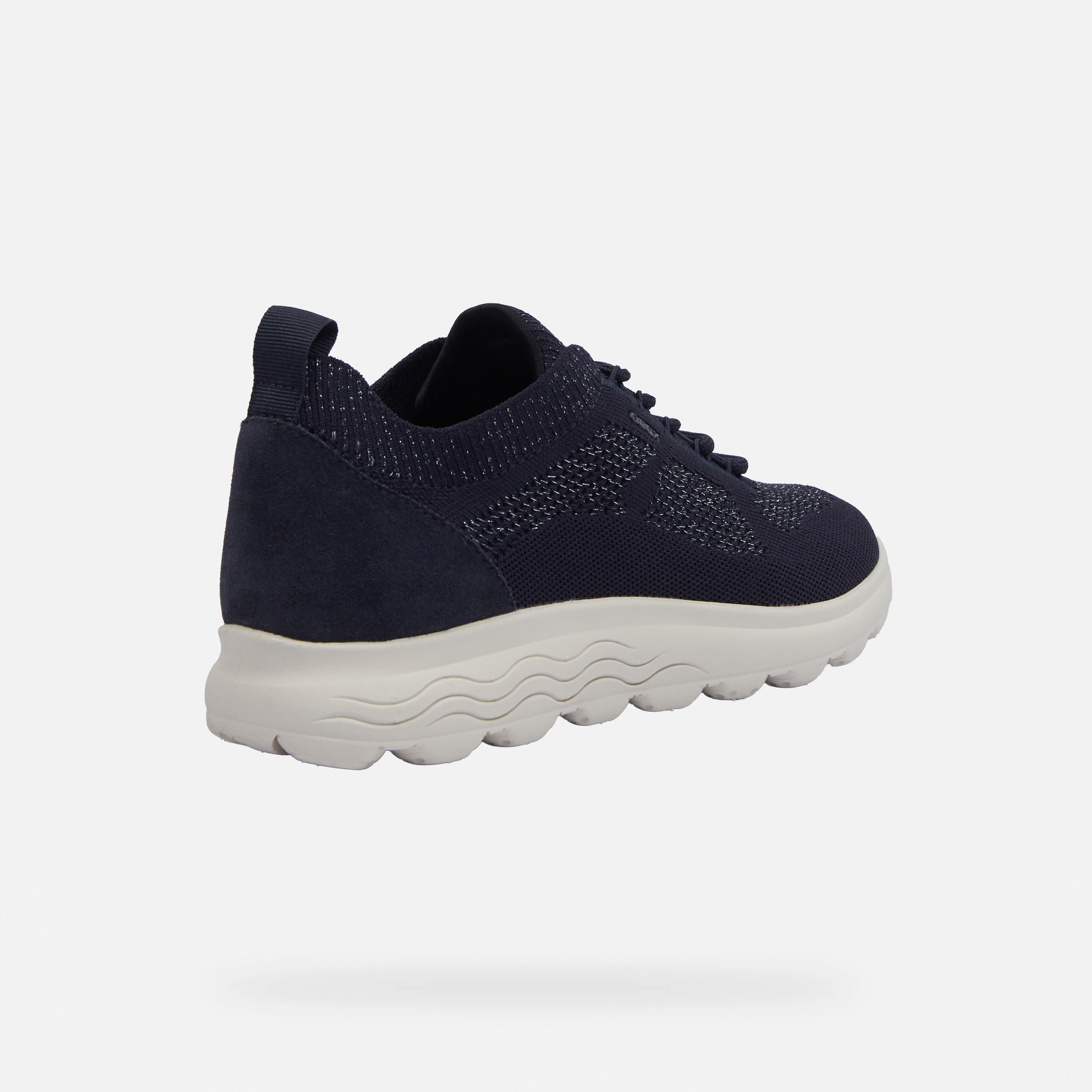 Dark blue women's sneakers Geox Spherica - Women's