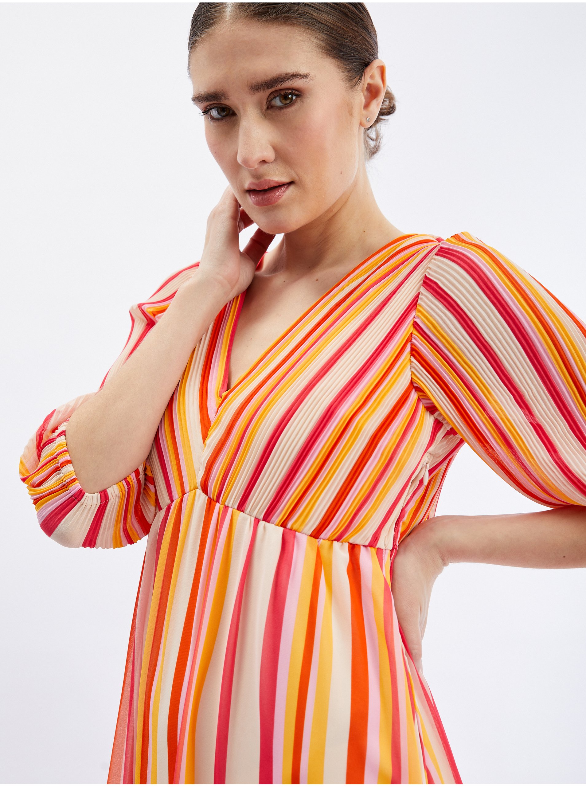 Rochii maxi pentru femei ORSAY - oranj, roz