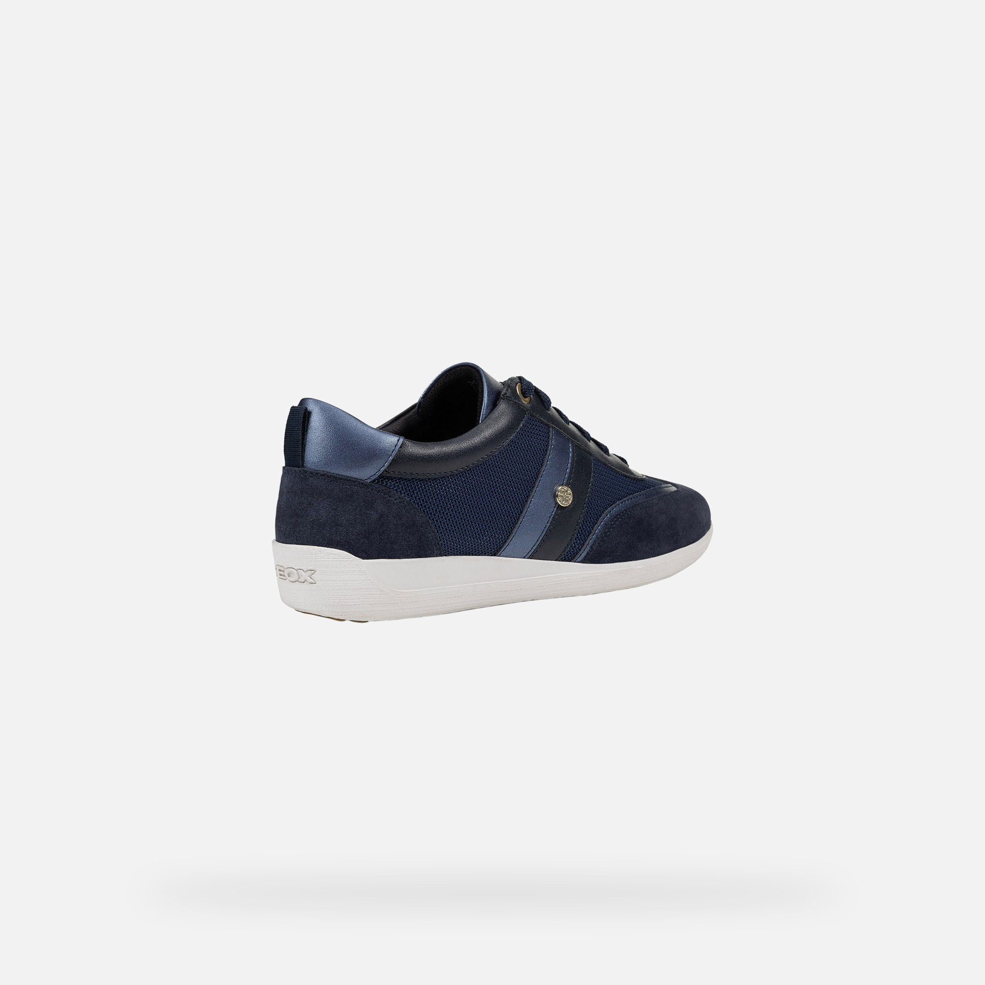 Dark blue women's sneakers Geox Myria - Women's