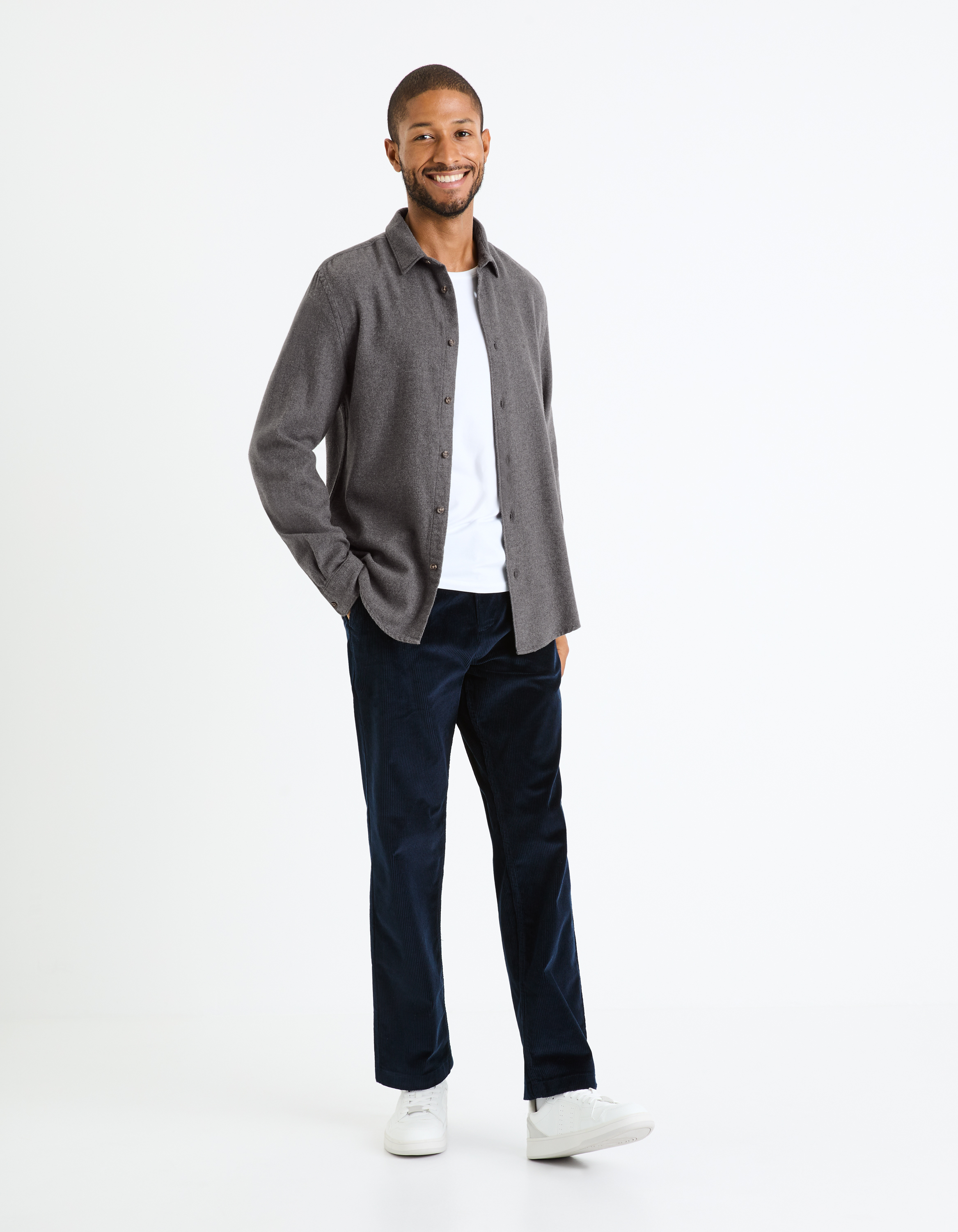 Celio Geuniml Long Sleeve T-Shirt - Men's