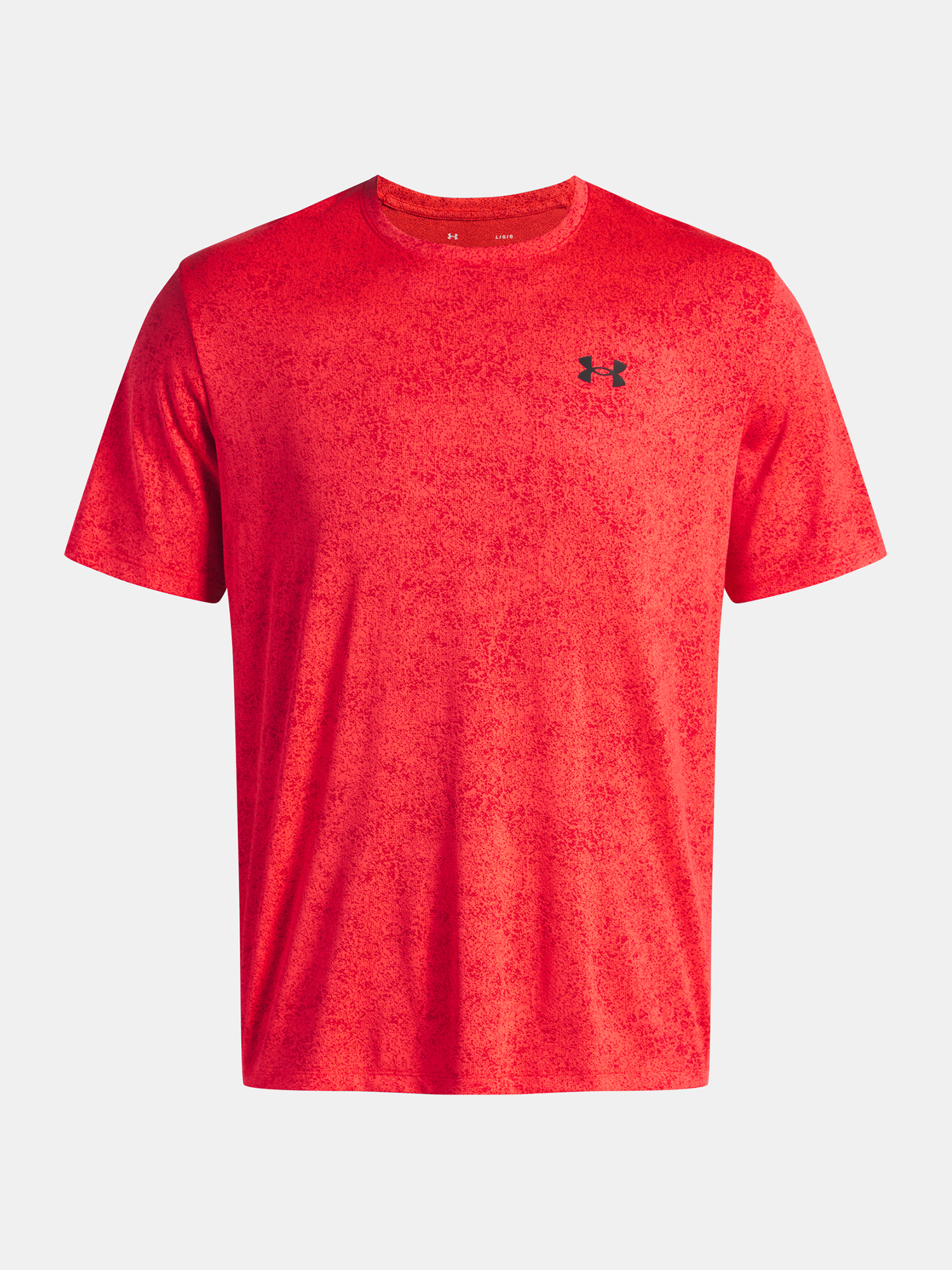 Men's T-shirt Under Armour UA Tech Tee Pixelate-RED - Men's