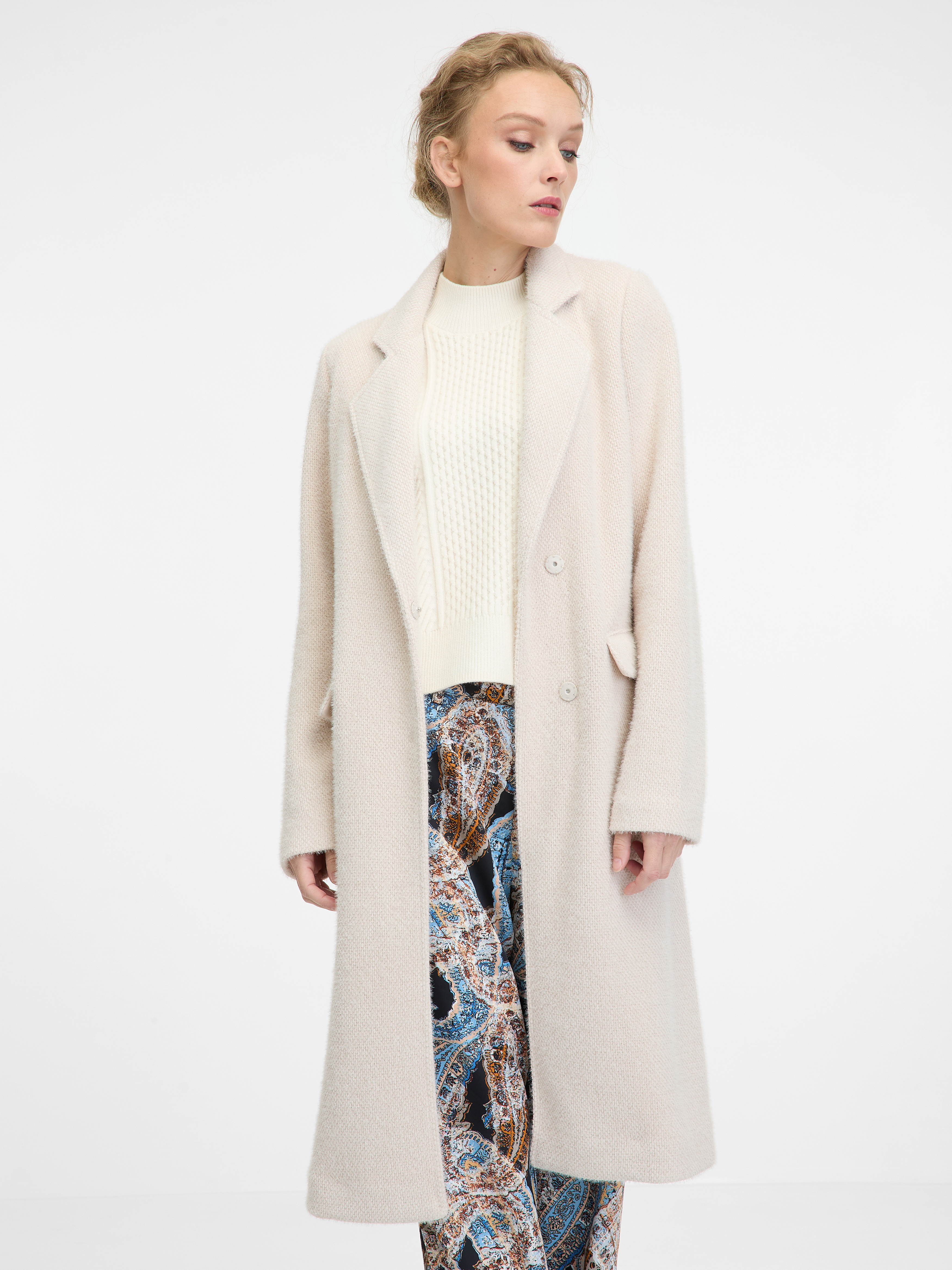Beige women&#039;s coat ORSAY - Women&#039;s