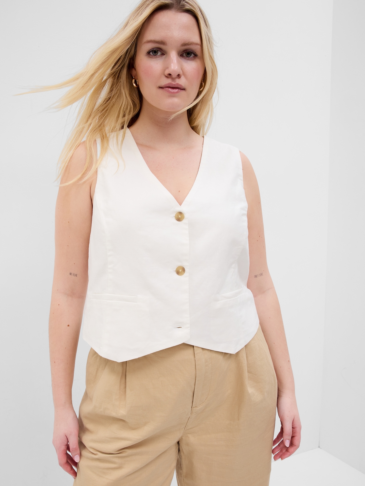 GAP Linen vest - Women