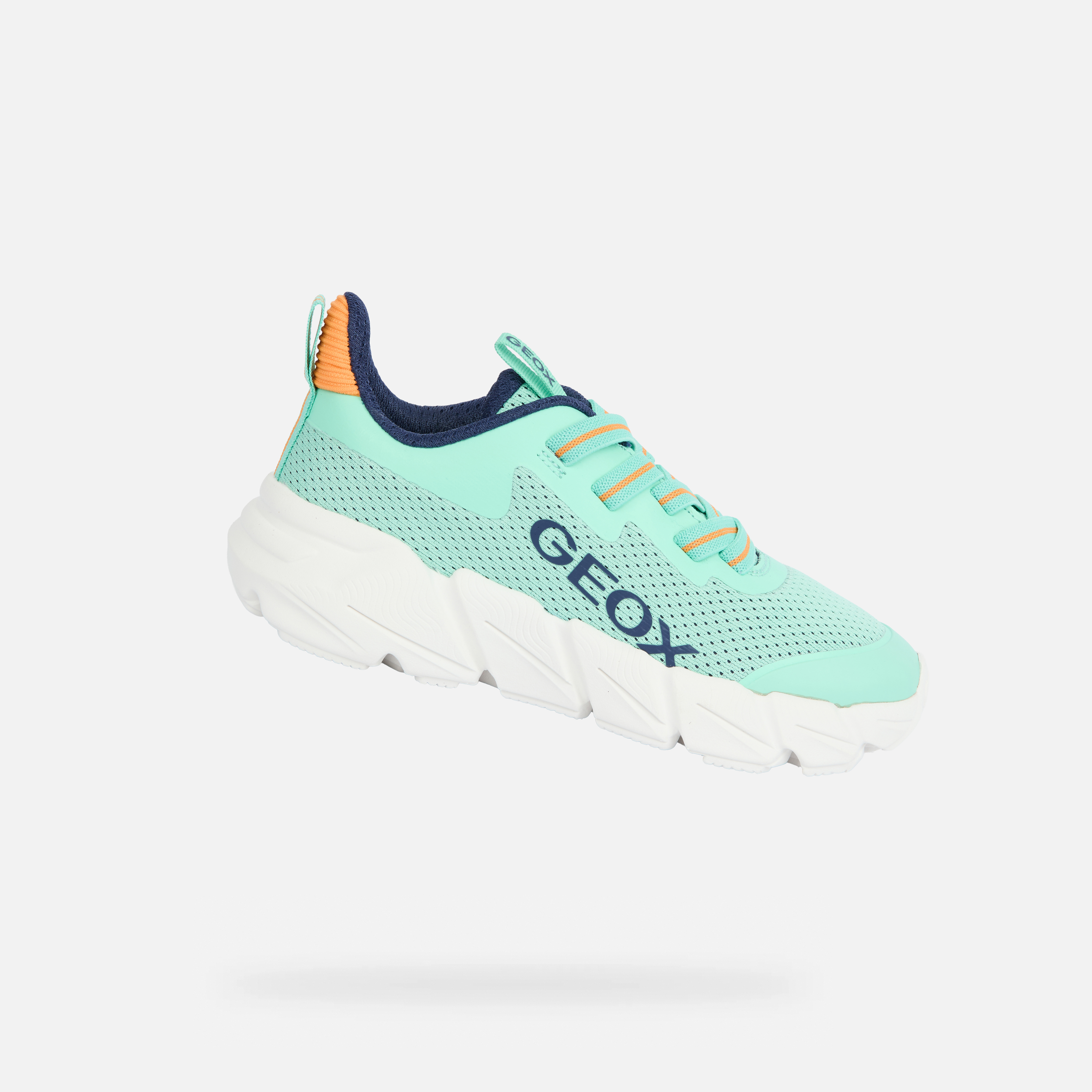 Тюркоазени кецове за момчета Geox Flexyper Fast