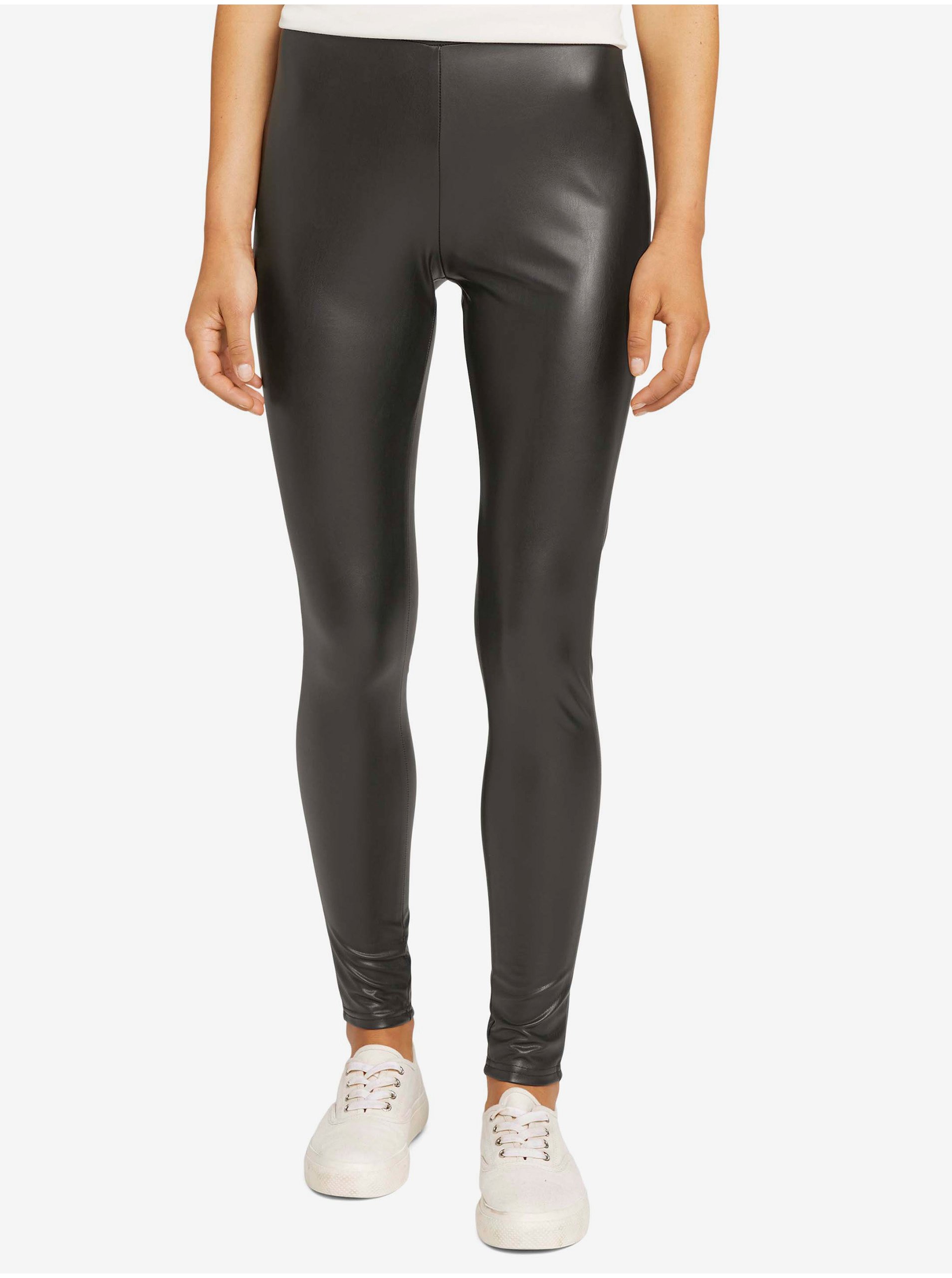 black-womens-leatherette-leggings-tom-tailor-denim-women-4064606041498