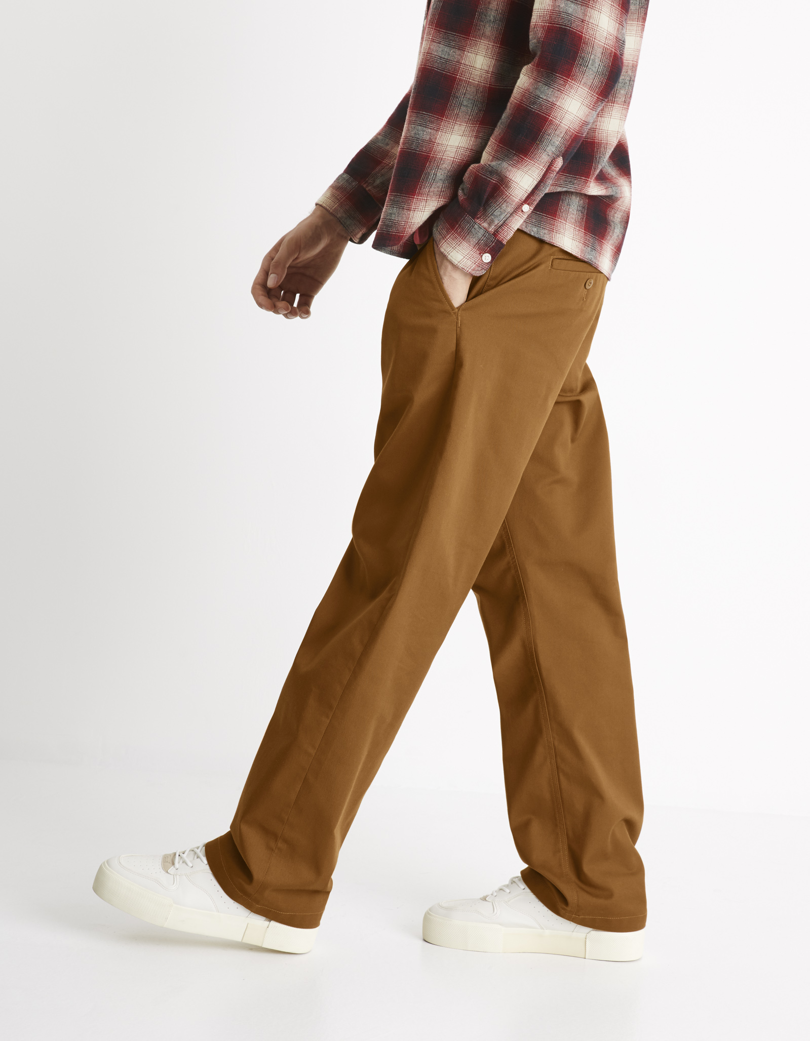 Pantaloni chino pentru barbati Celio - maro