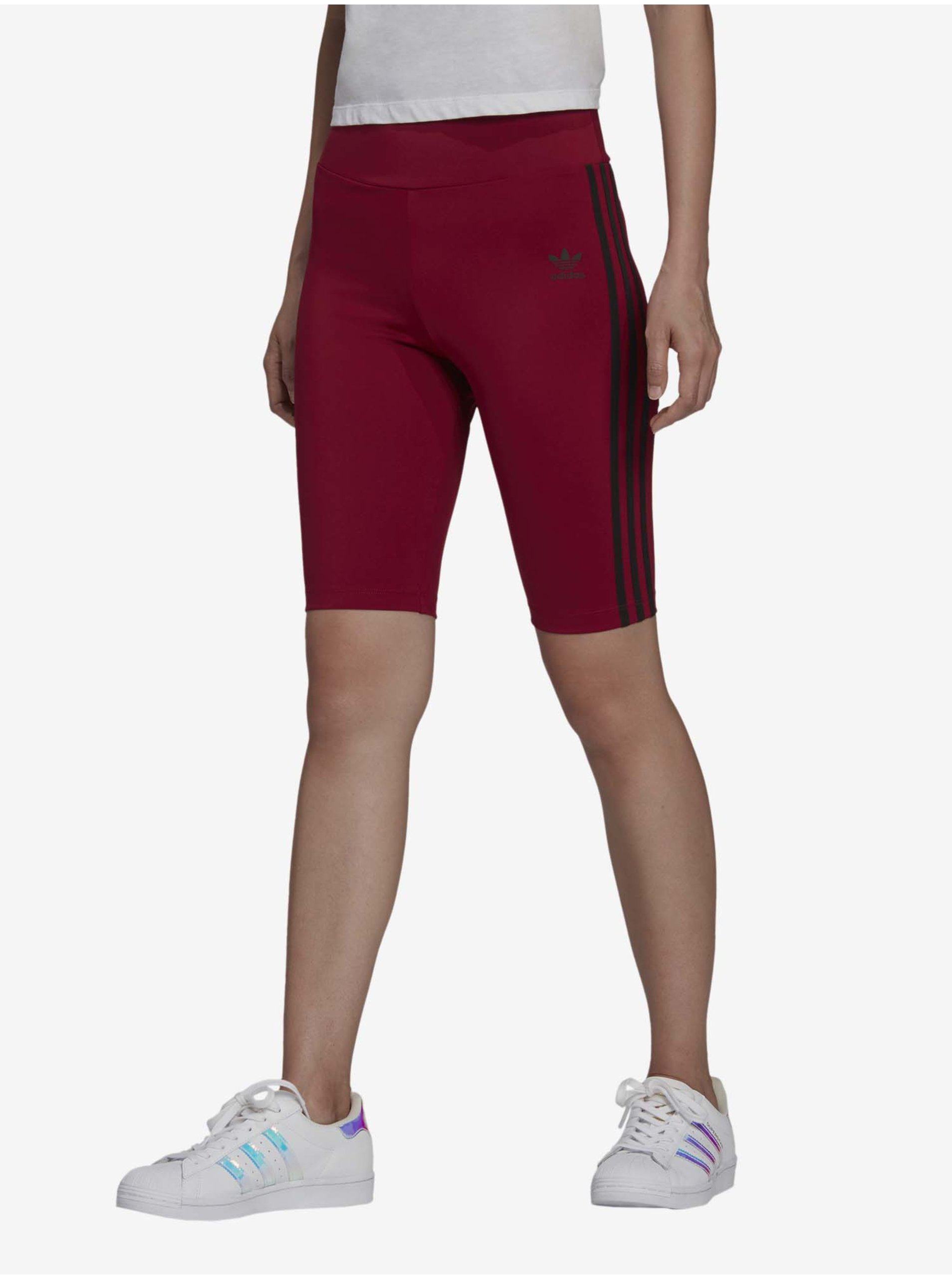 Women's Wine Shorts adidas Originals - Women