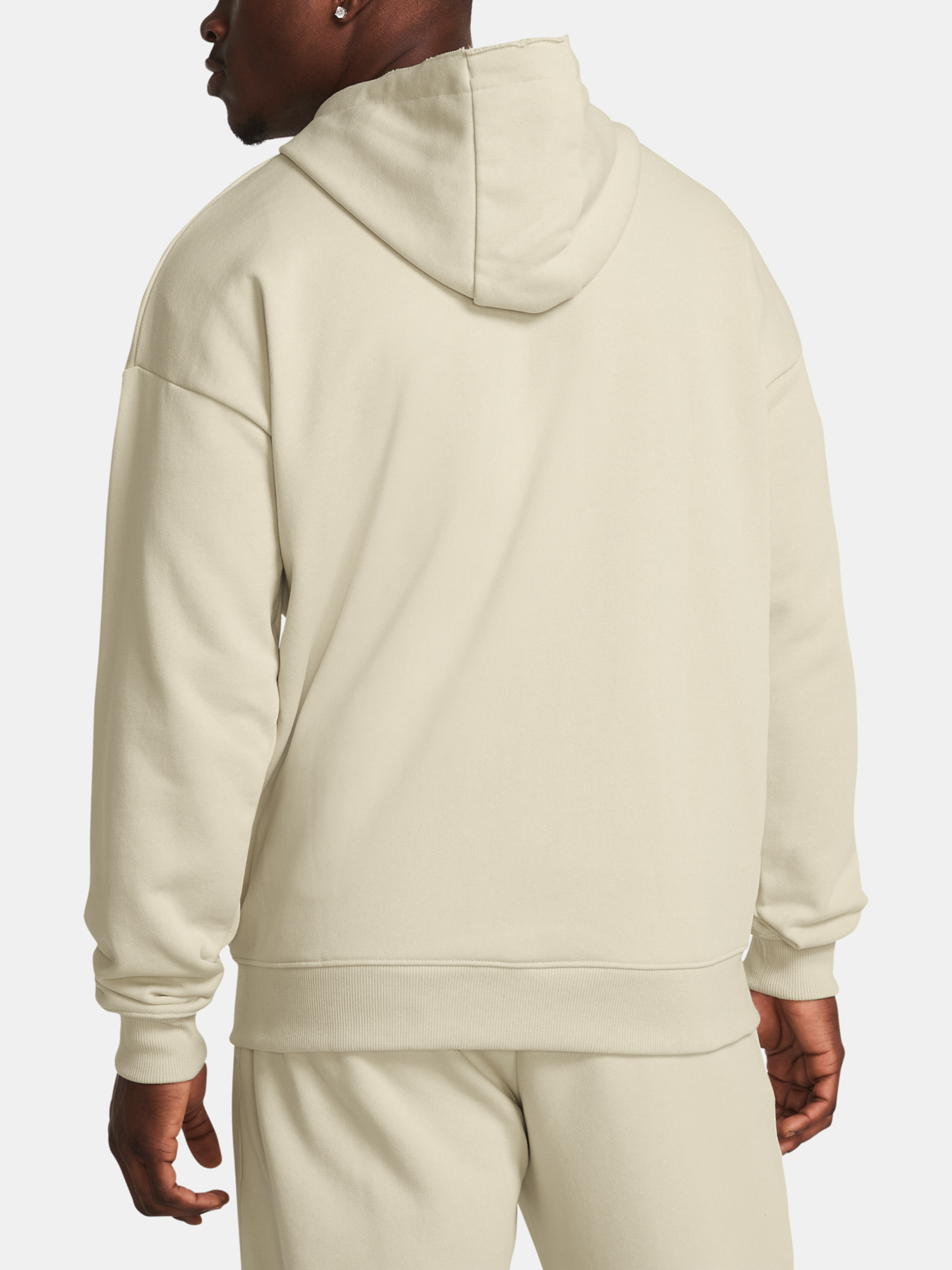 Under Armour Sweatshirt Pjt Rock Hwt Terry FZ-BRN - Men's