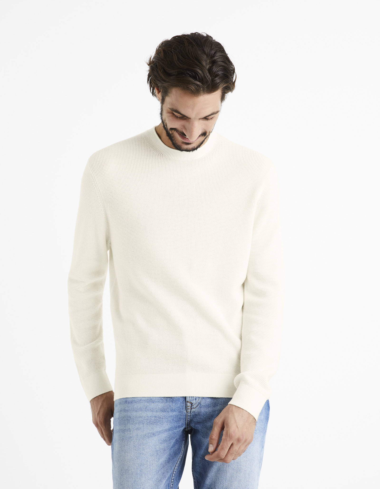 Pulovere pentru barbati Celio - bej