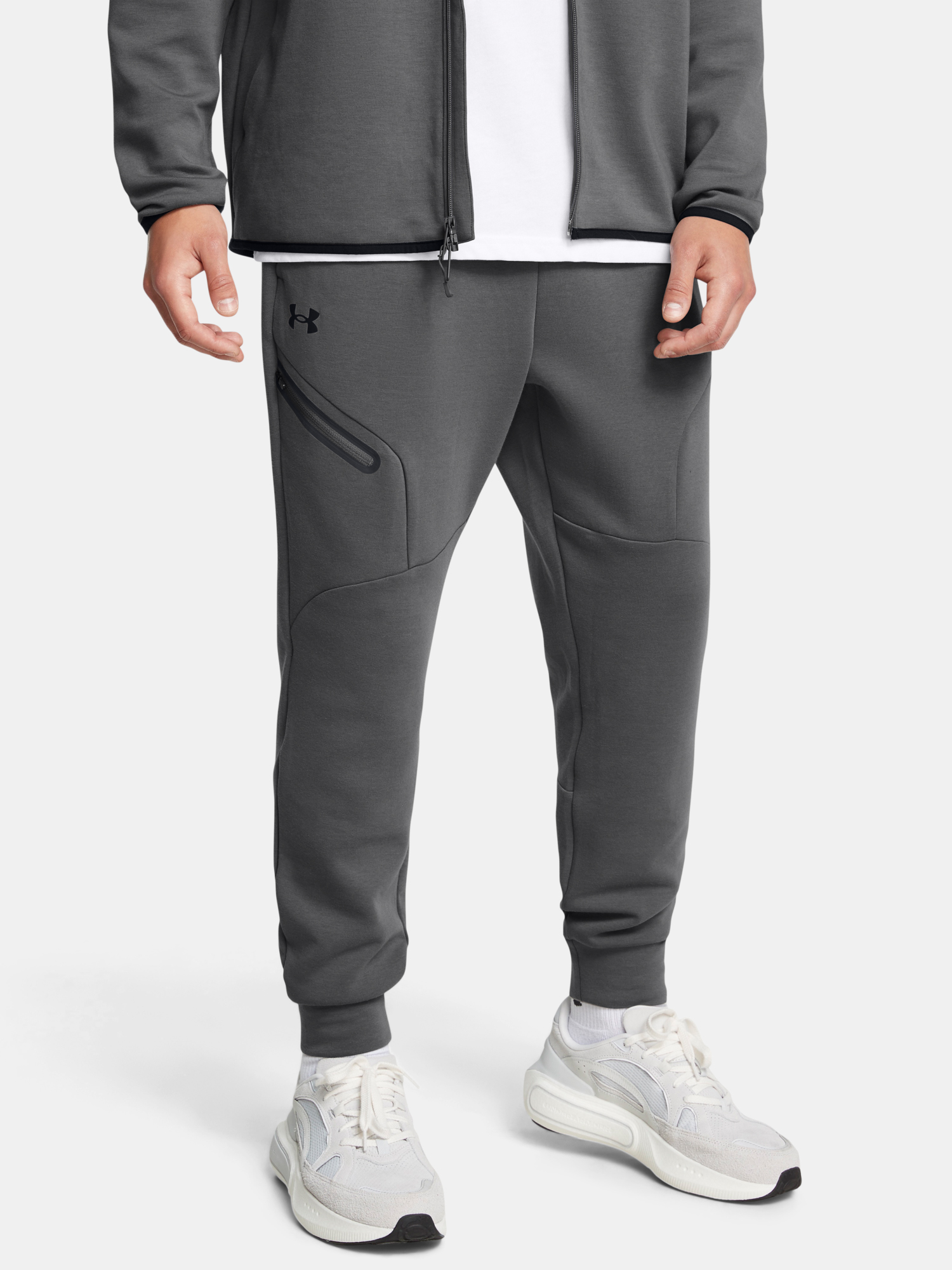 Men&#039;s sweatpants Under Armour UA Unstoppable Flc Jgr EU-GRY - Men