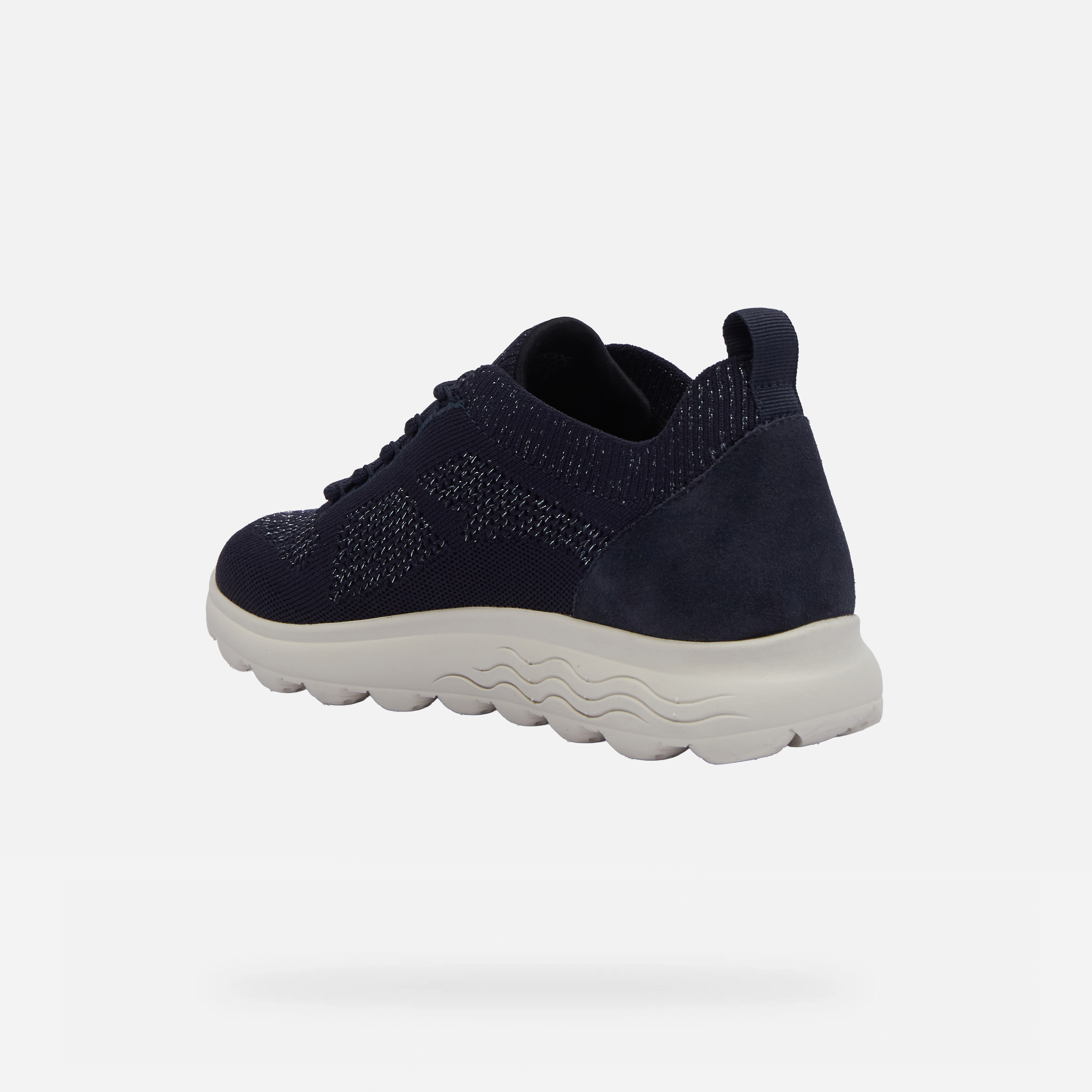 Dark blue women's sneakers Geox Spherica - Women's