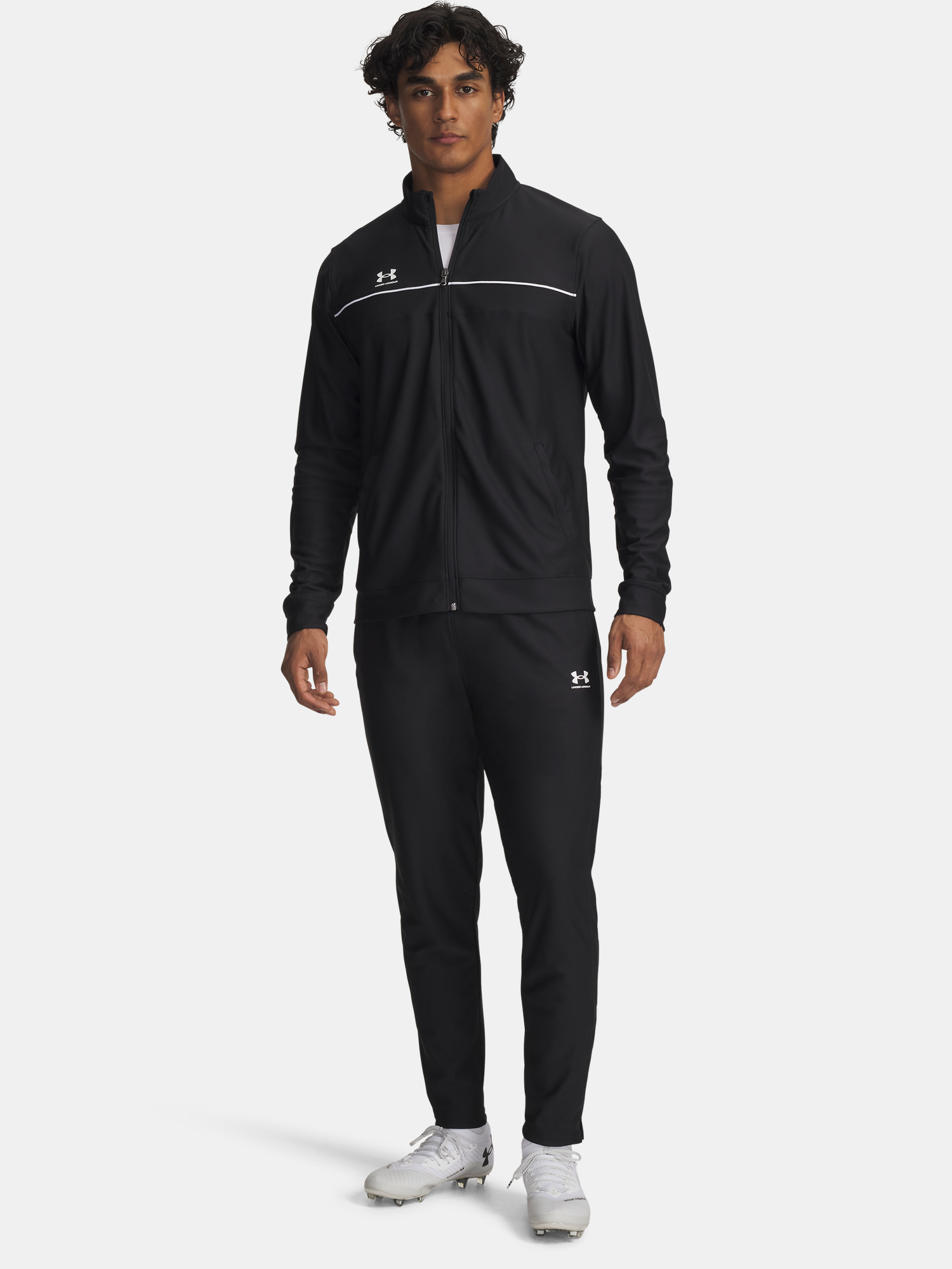 Mens Under Armour UA M Challenger Tracksuit-BLK - Mens
