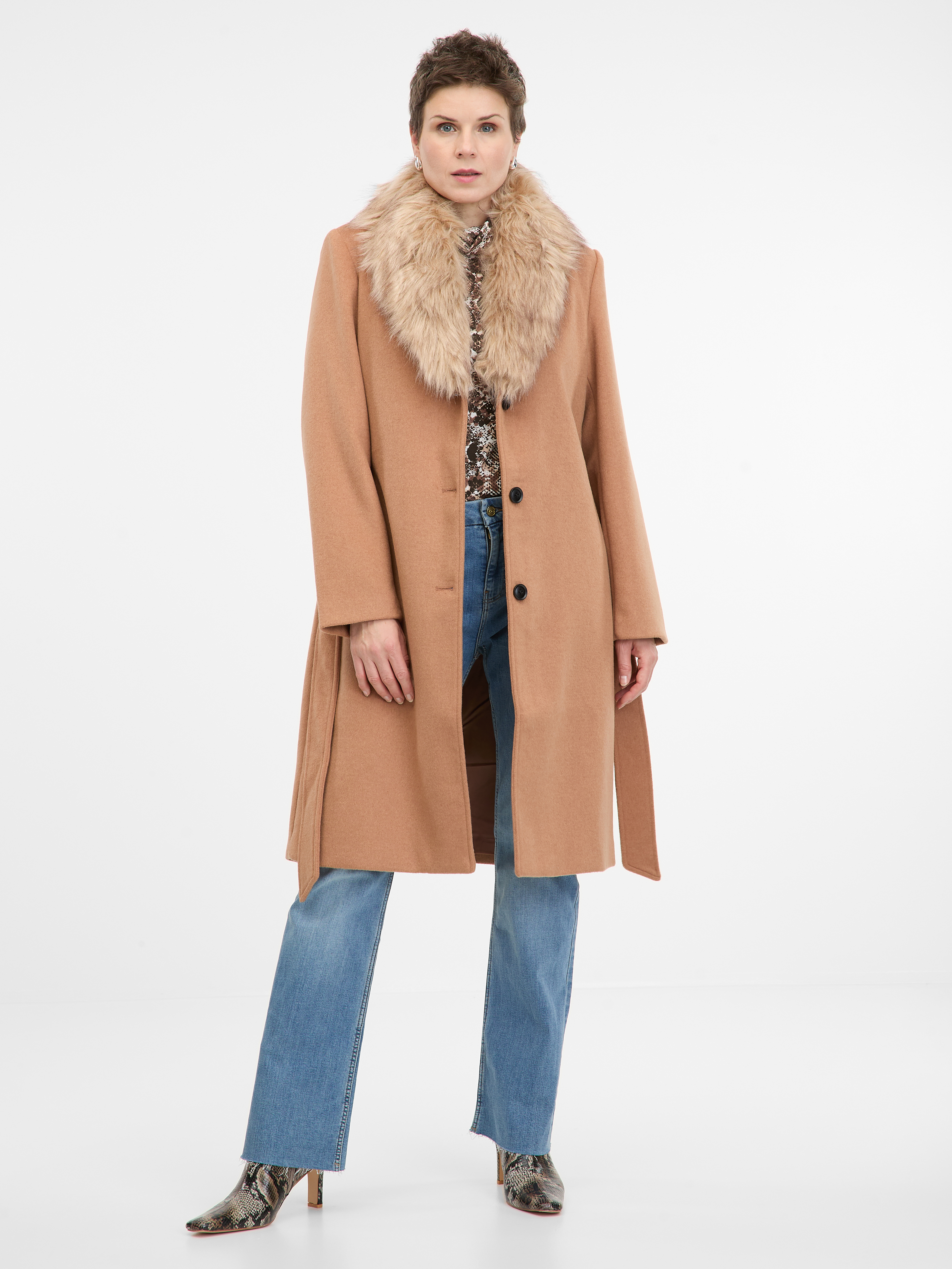 Light brown women's coat ORSAY - Women's