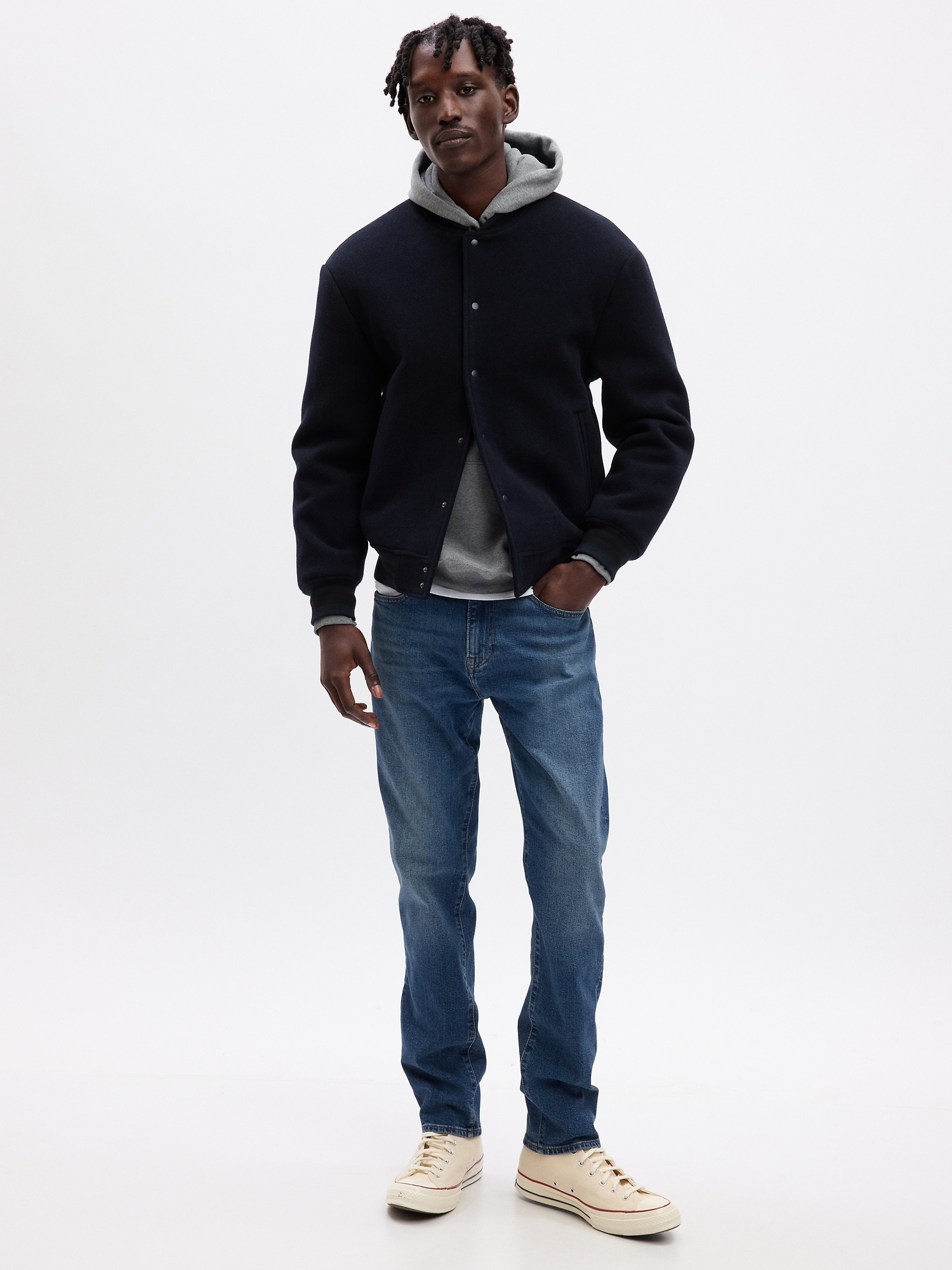 GAP Jeans slim straight faded medium - Men's