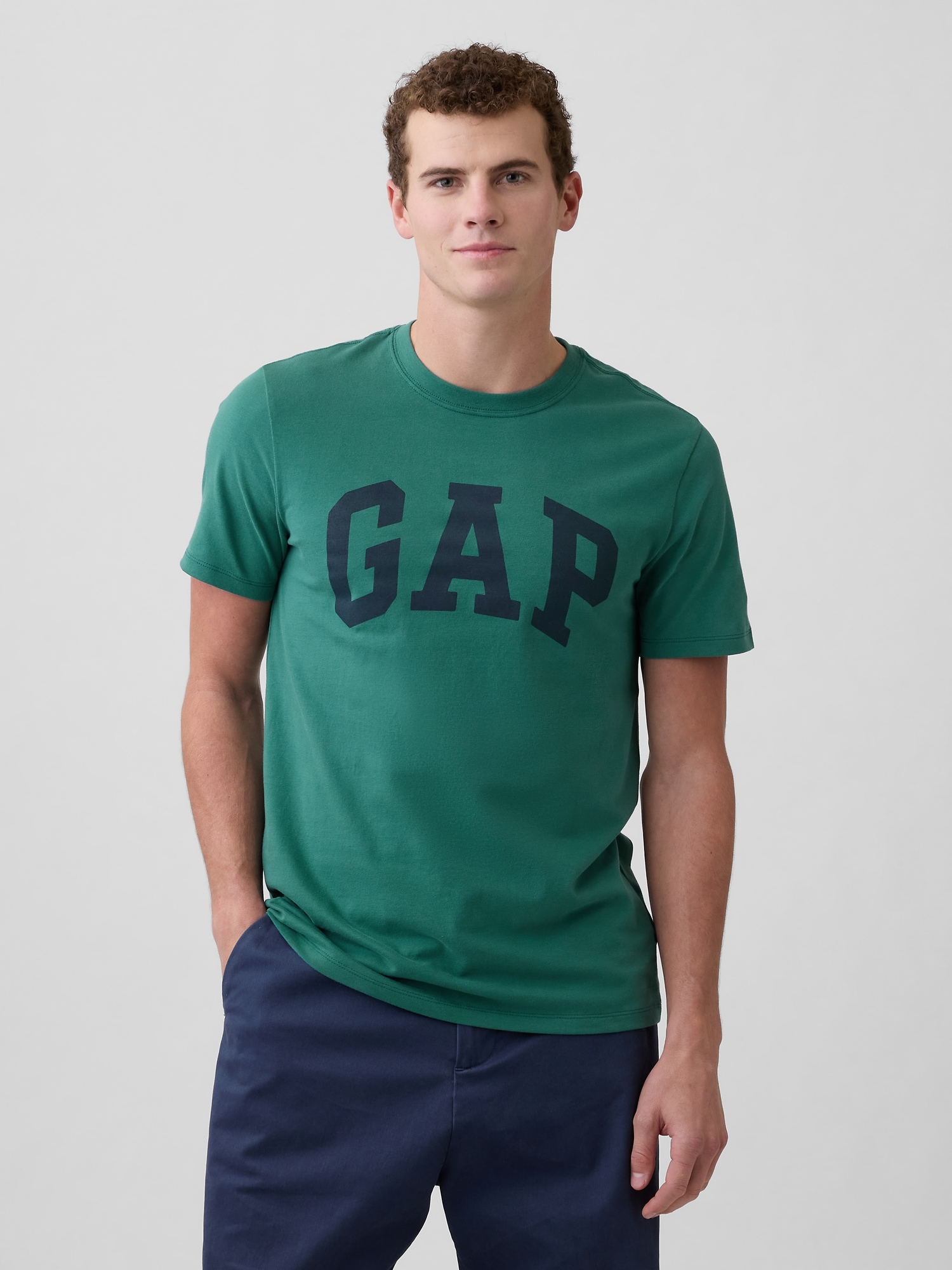 GAP Tričko s logem Everyday Soft - Pánské