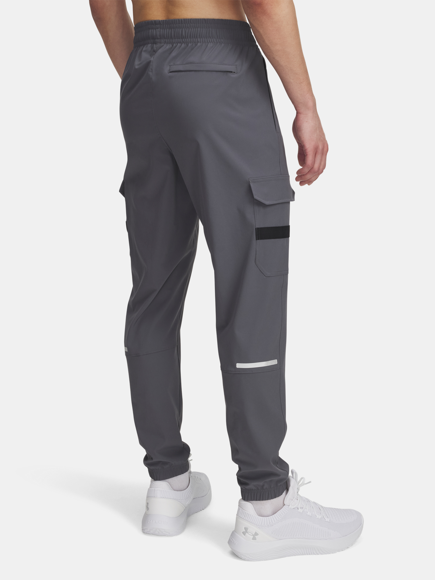 Men's Sports Pants Under Armour UA Tech Utility Woven Pant-GRY - Men's