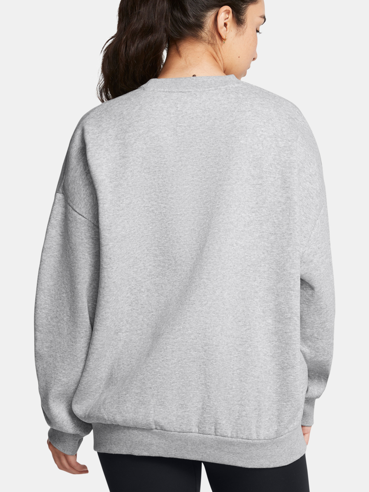 Women's sweatshirt Under Armour Rival Fleece OS Crew-GRY - Women's