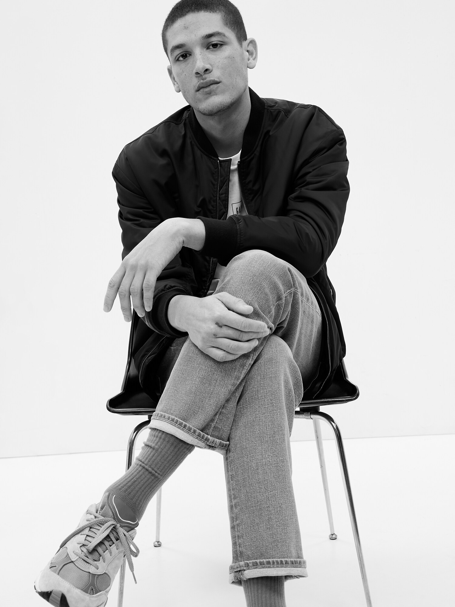 Straight fit pentru barbati GAP - albastru