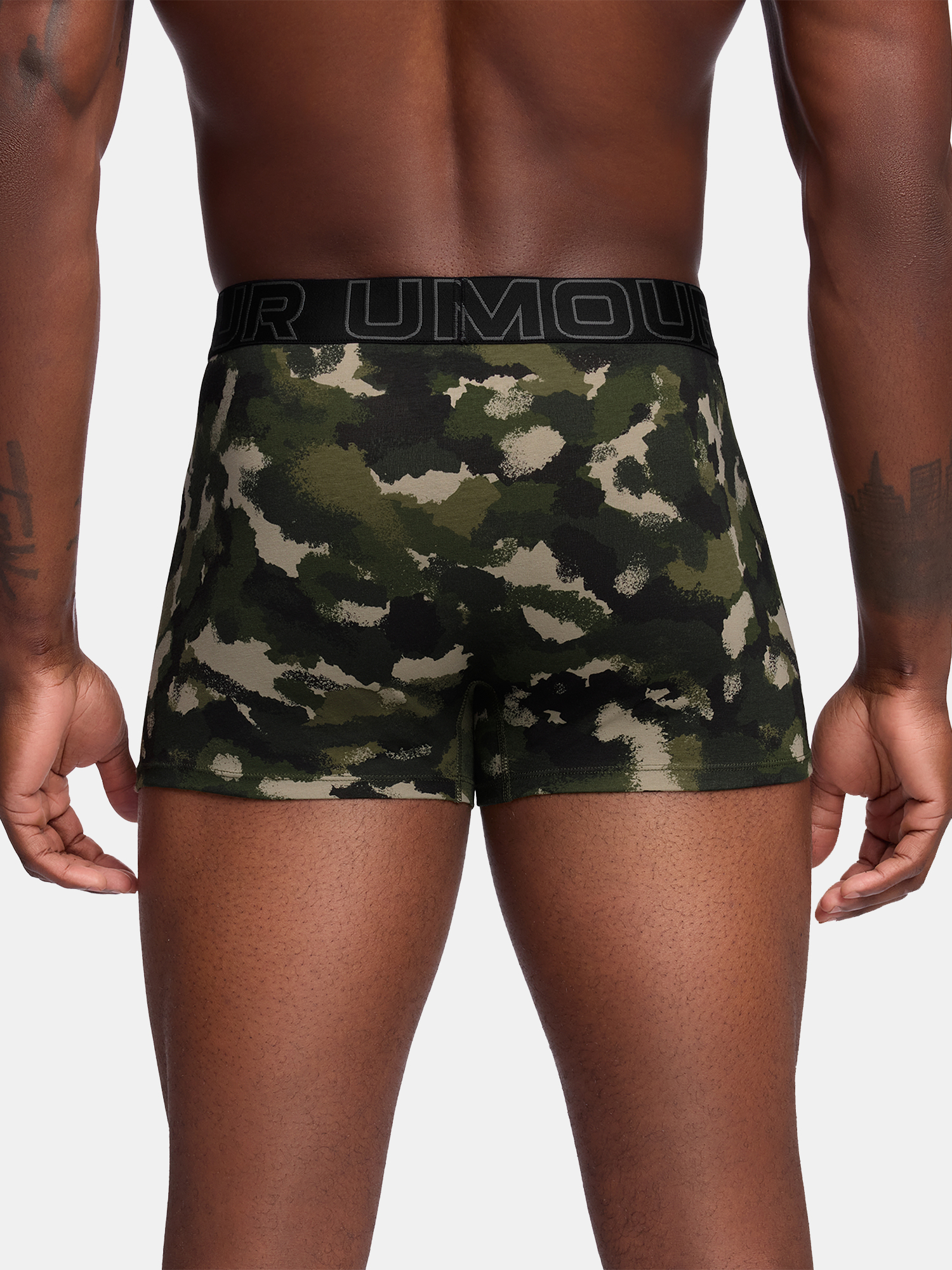 Men's boxers Under Armour M UA Perf Cotton Nov 3in-GRN - Men's