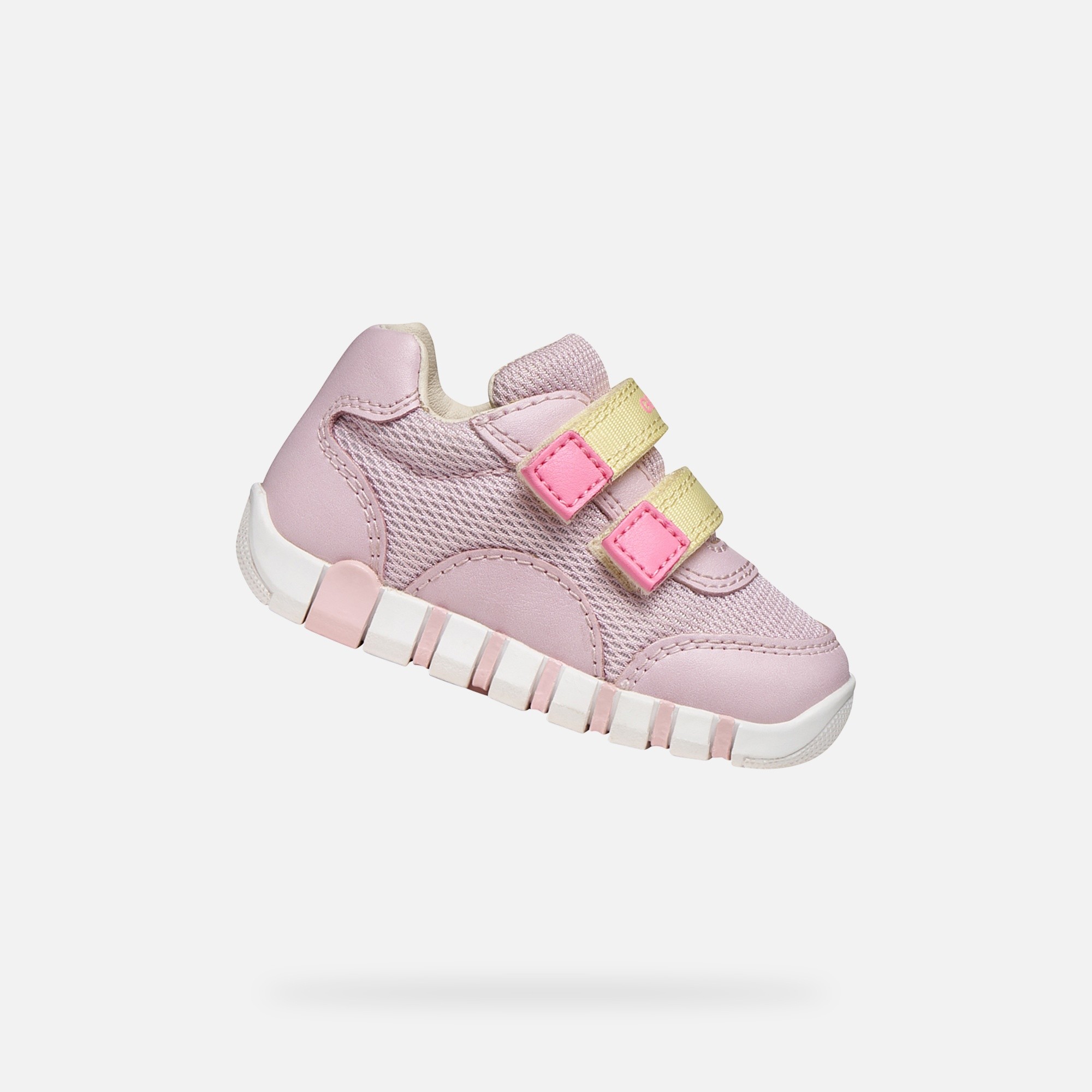 Pink Girls' Sneakers for First Steps Geox Iupidoo - Girls