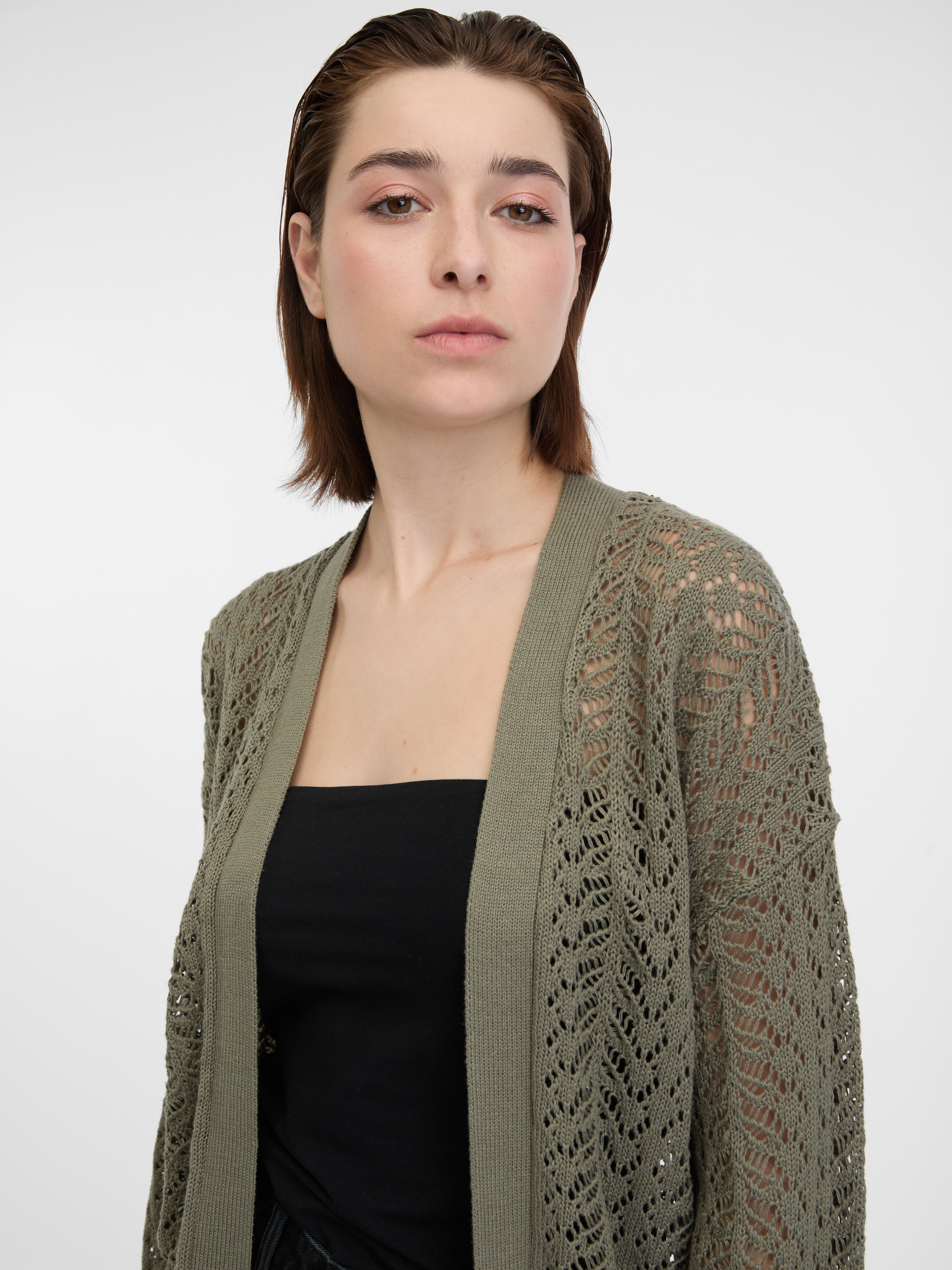 Cardigane pentru femei ORSAY - kaki