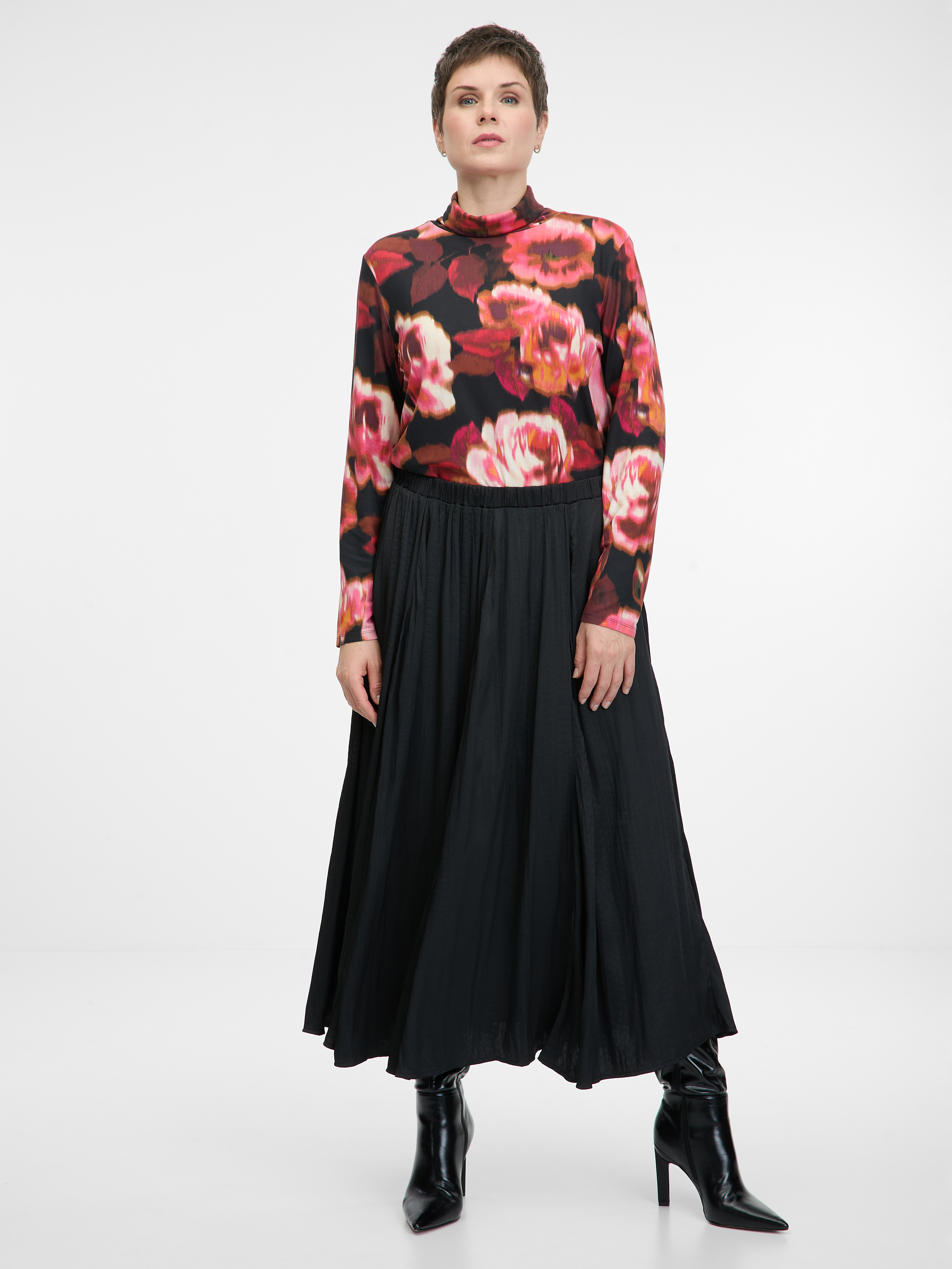 Black women&#039;s midi skirt ORSAY - Women&#039;s